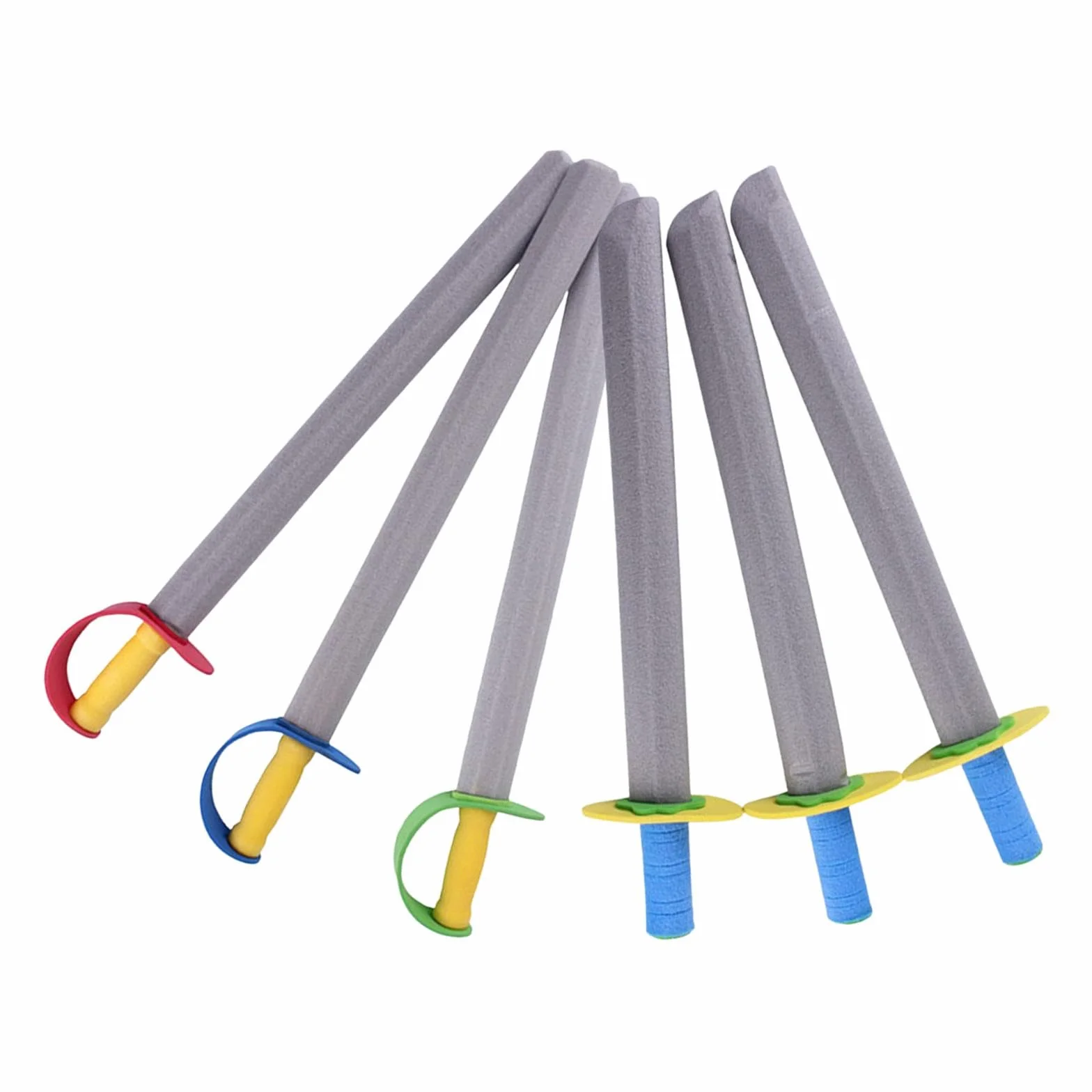 Épées en Mousse pour Enfants, Jouets d'épée, 6 Pièces