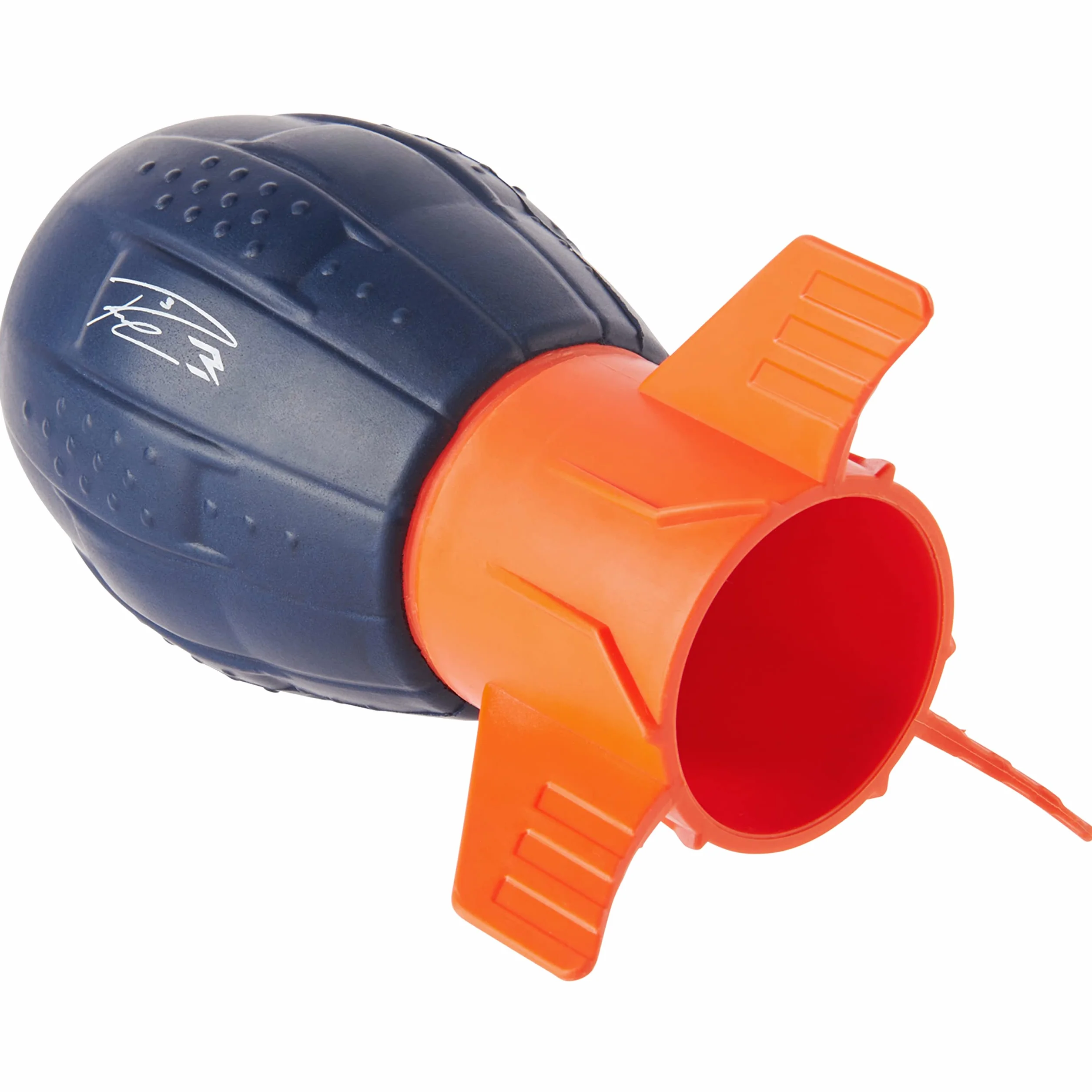 Aerobie Super Sonic Fin Catch Jouet de Football aérodynamique Russel Wilson Bleu/Orange pour Enfants 8 Ans+