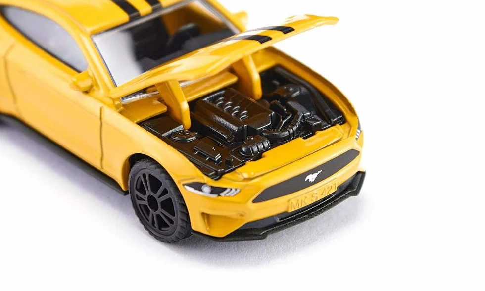 SIKU 1530 Ford Mustang GT Sportwagen Metall/Kunststoff Gelb Spielzeugauto