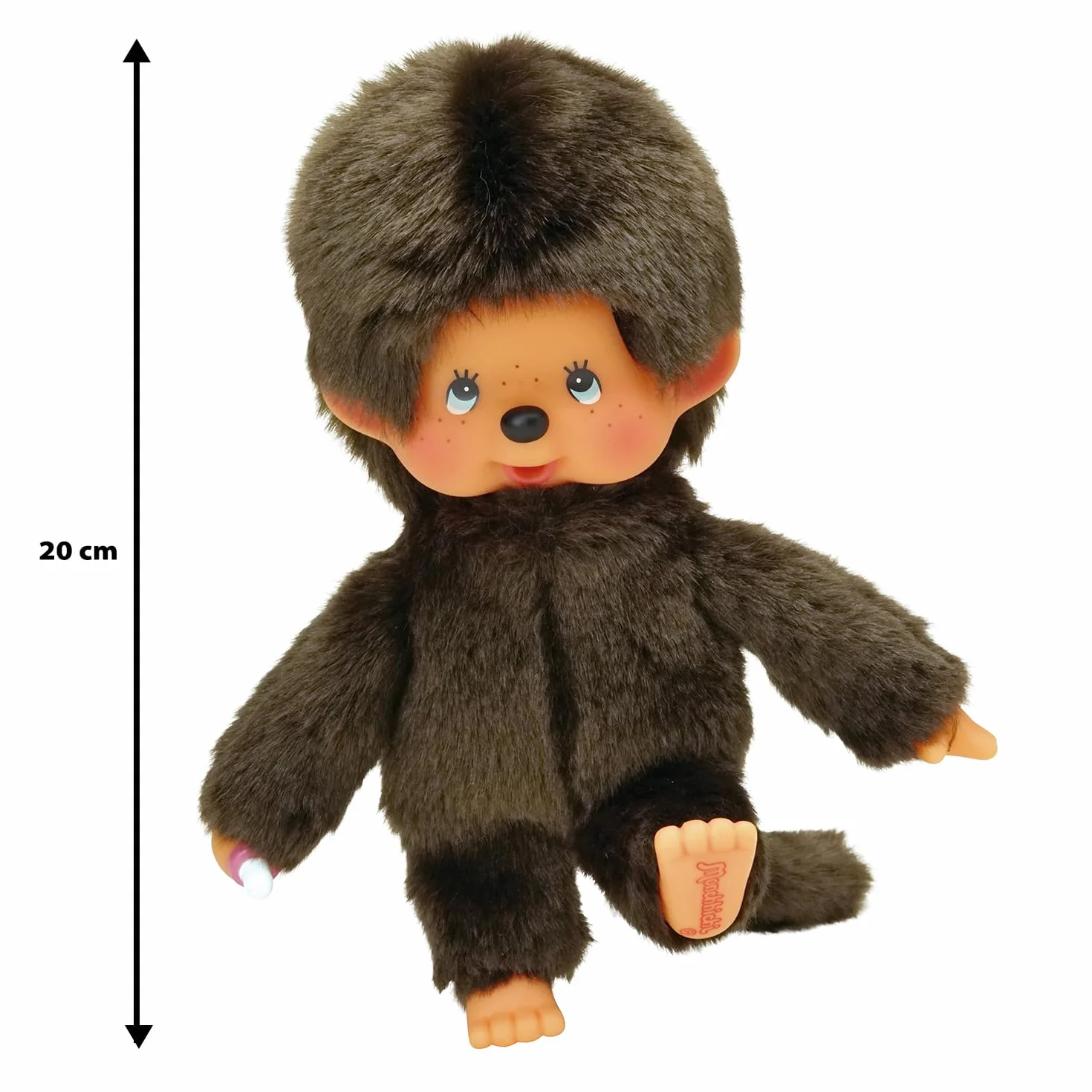 Monchhichi Original Peluche Singe Iconique 20 cm BANDAI
