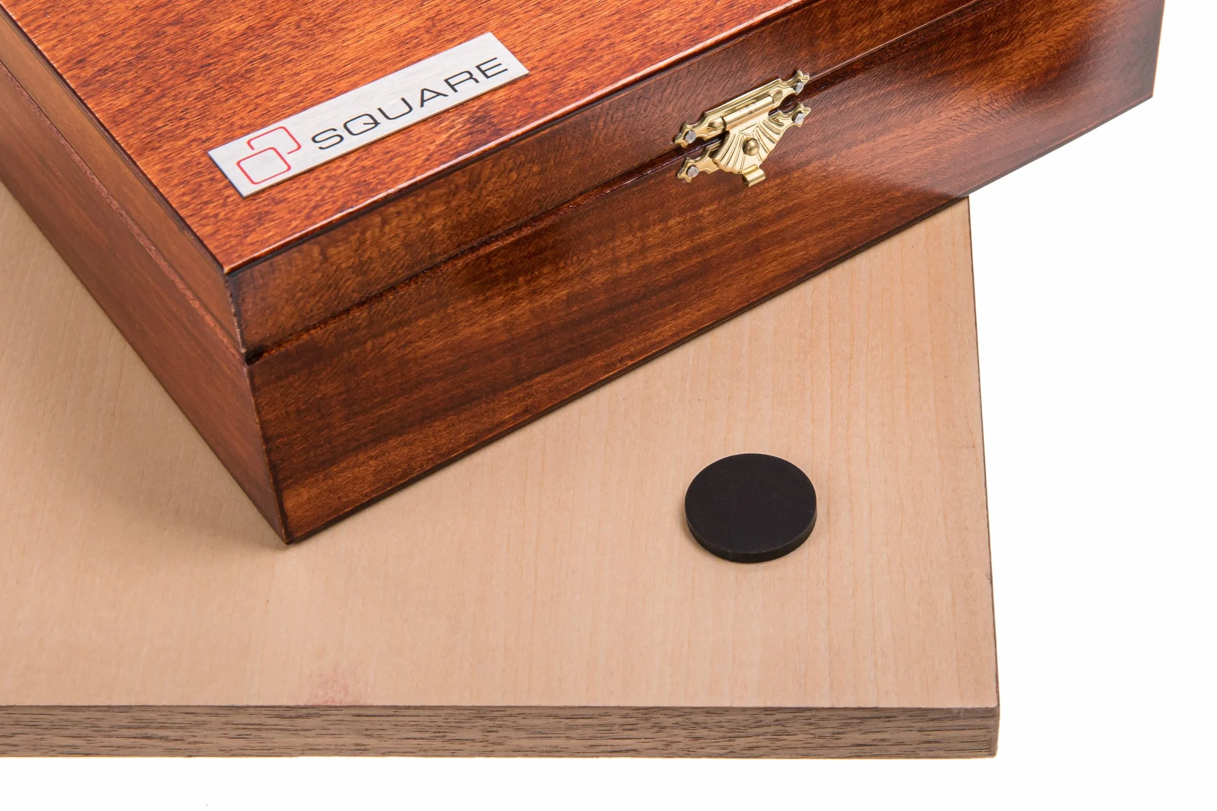 Square - Pro Set de Jeu d'échecs no 5 - Noyer LUX - Échiquier + Pièces d'échecs - Staunton 5