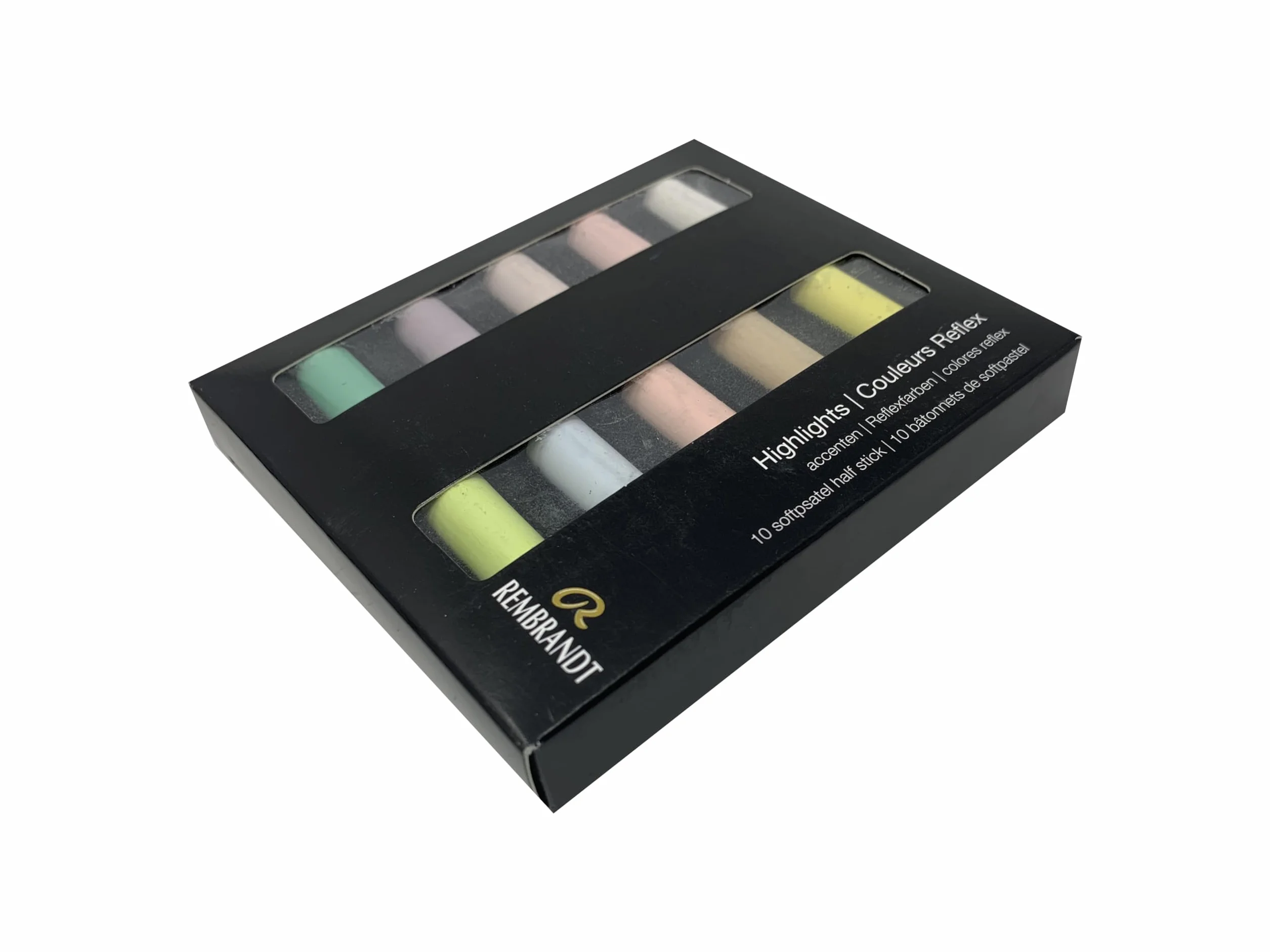 Rembrandt Pastel Doux Set Surligneurs 10 Demi-Pastels