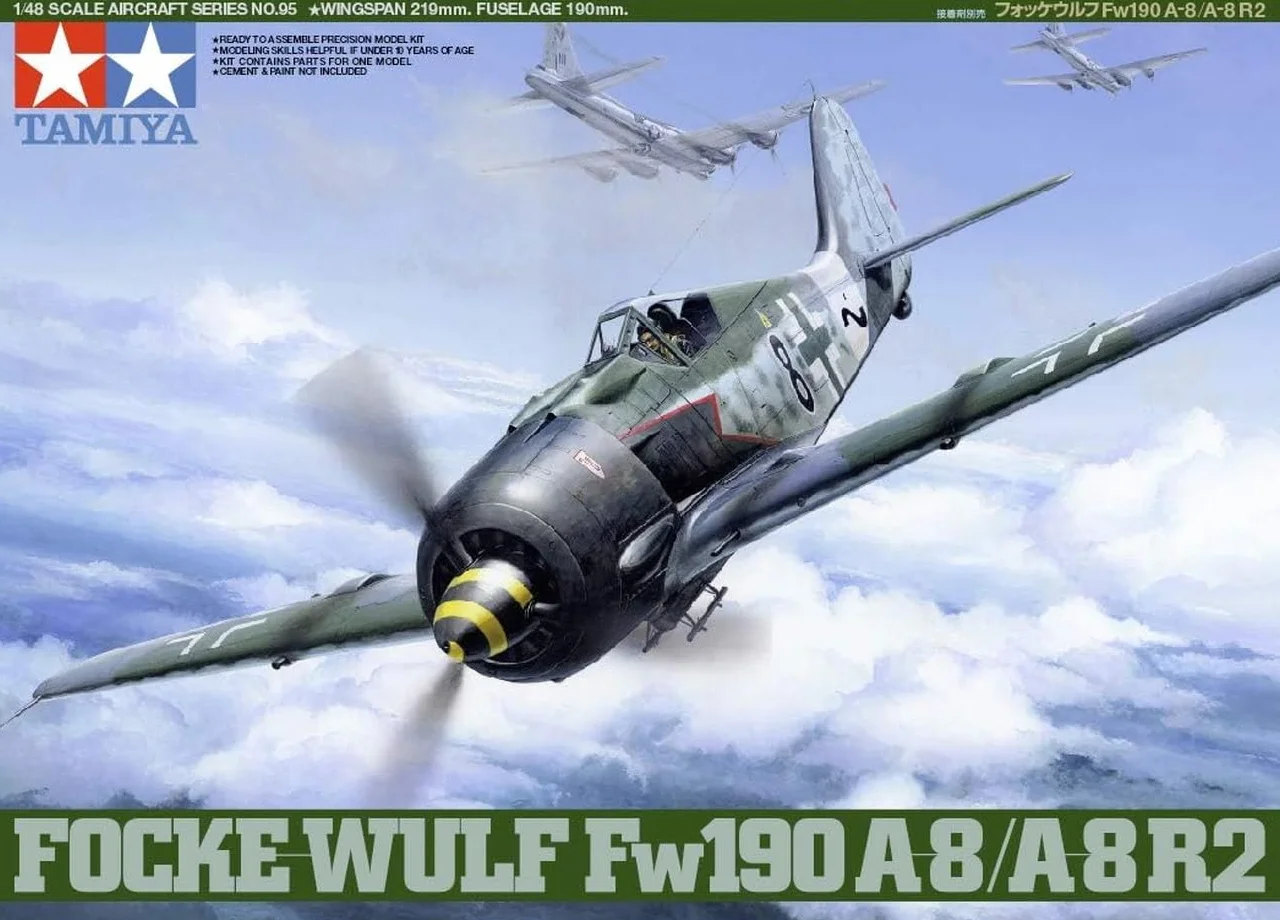 Tamiya 61095 Focke Wulf Fw190A-38/A-8 R2 Model Kit