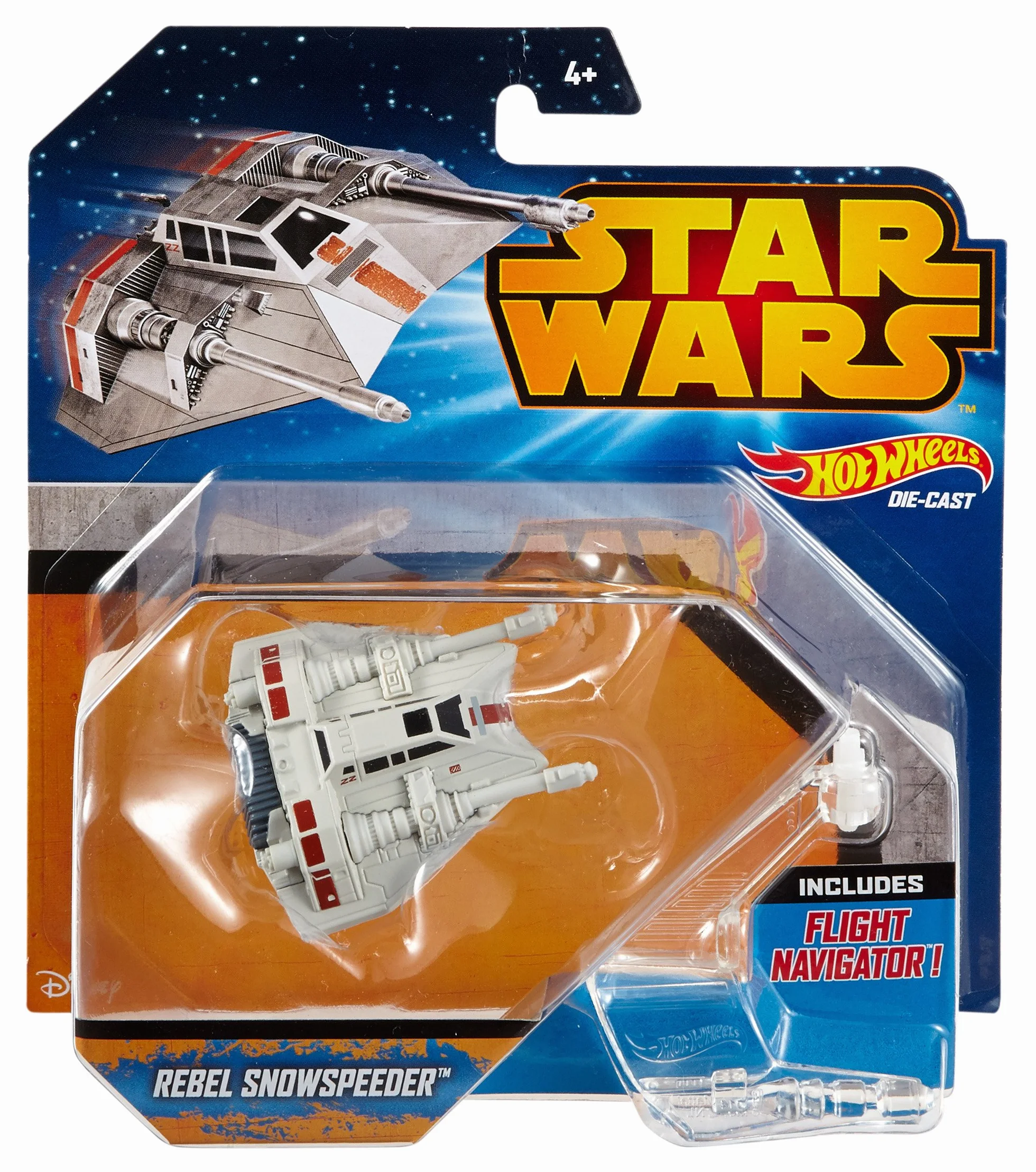 Hot Wheels Star Wars Snowspeeder Multicolore Véhicule