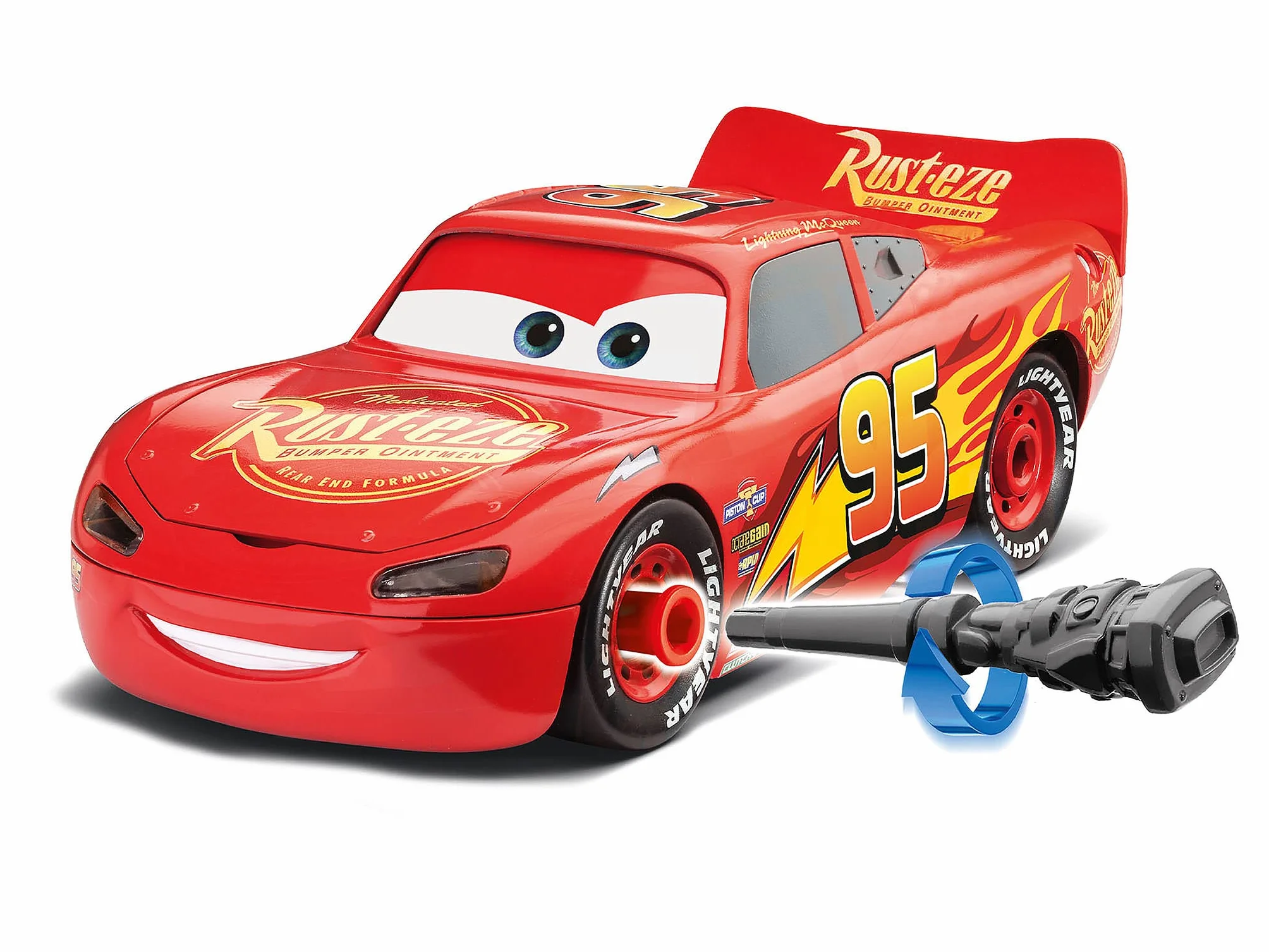 Revell Lightning McQueen Build & Play 1:20 Disney Cars Jouet 19 pièces À partir de 4 Ans