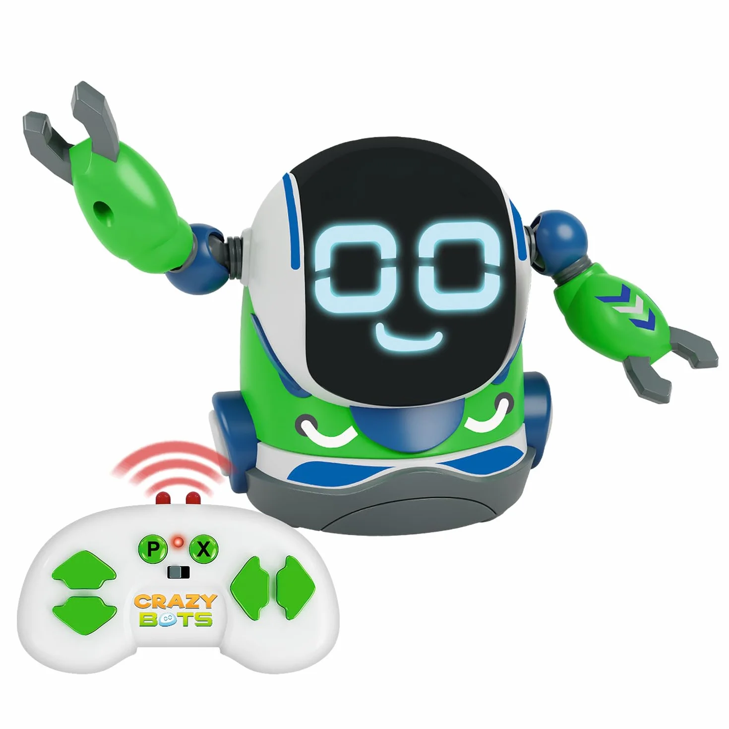 Xtrem Bots Rock Robot Enfant 5 Ans Programmable 10 Actions Télécommande Jouet Garçon Cadeau