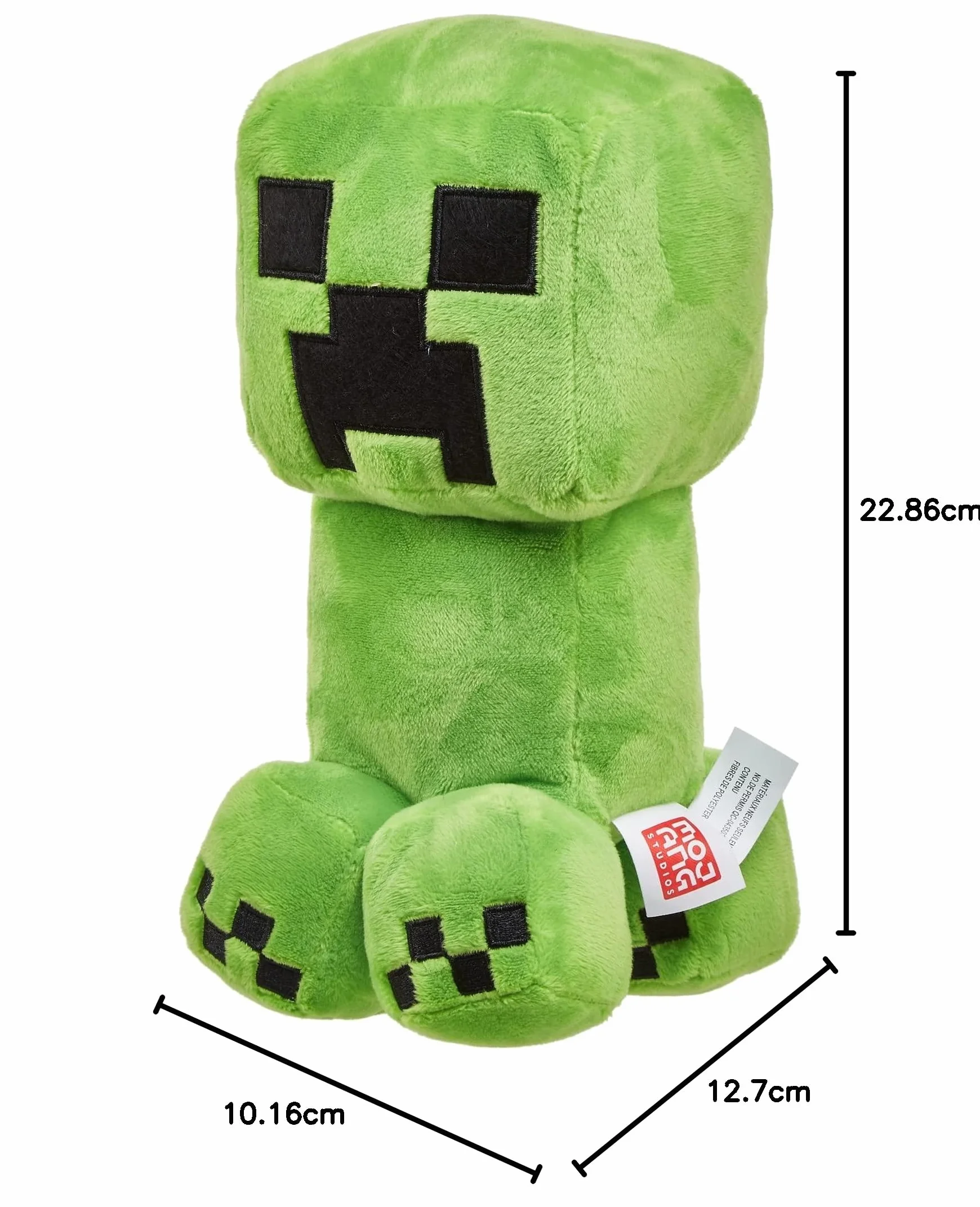 Mattel Minecraft peluche Creeper 20 cm, HBN40