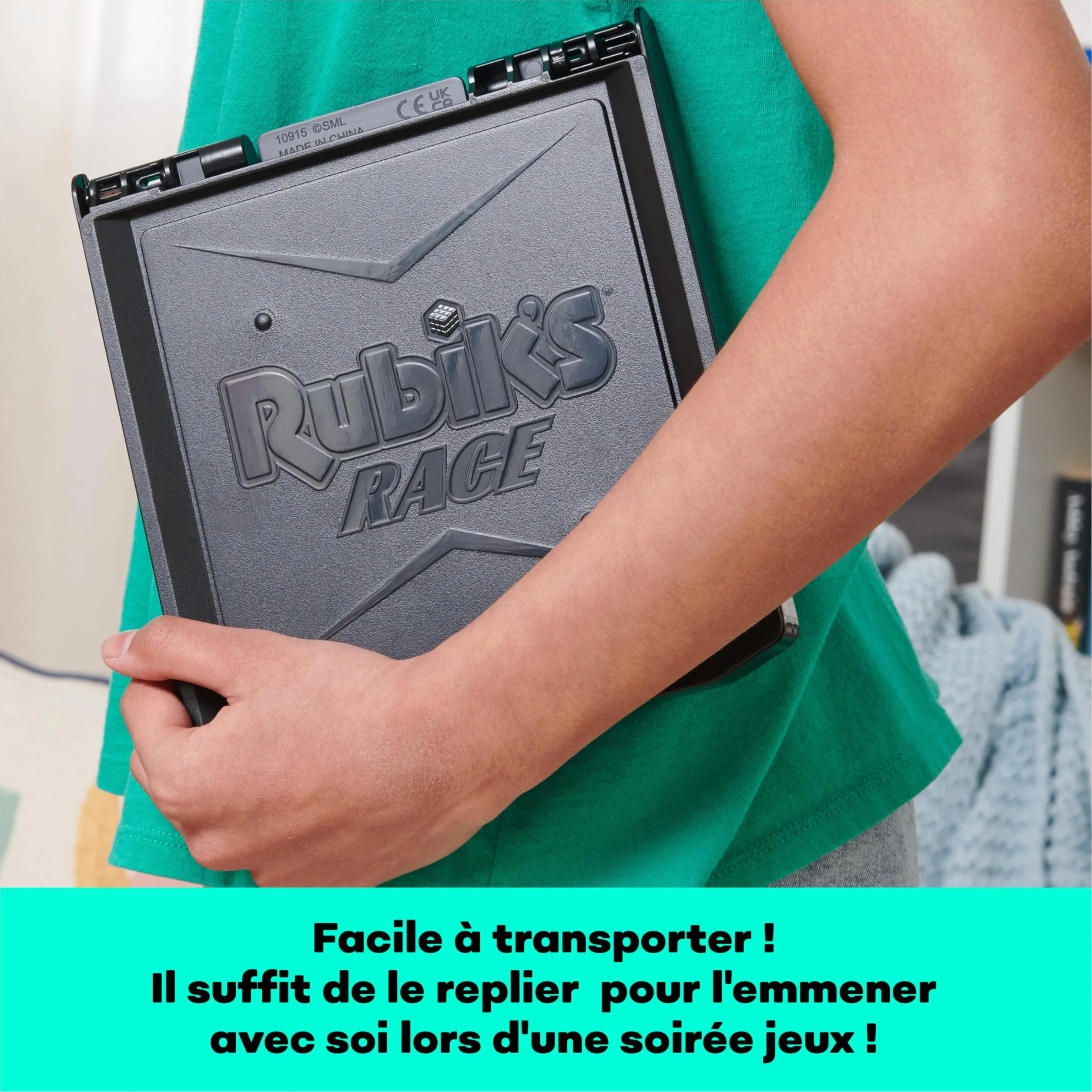 Rubik's Cube Rubiks Race Version Classique - Jeu De Société 3X3 - Stratégie Face à Face - Jeu Casse-Tête Adulte Et Enfant 7 Ans Et +