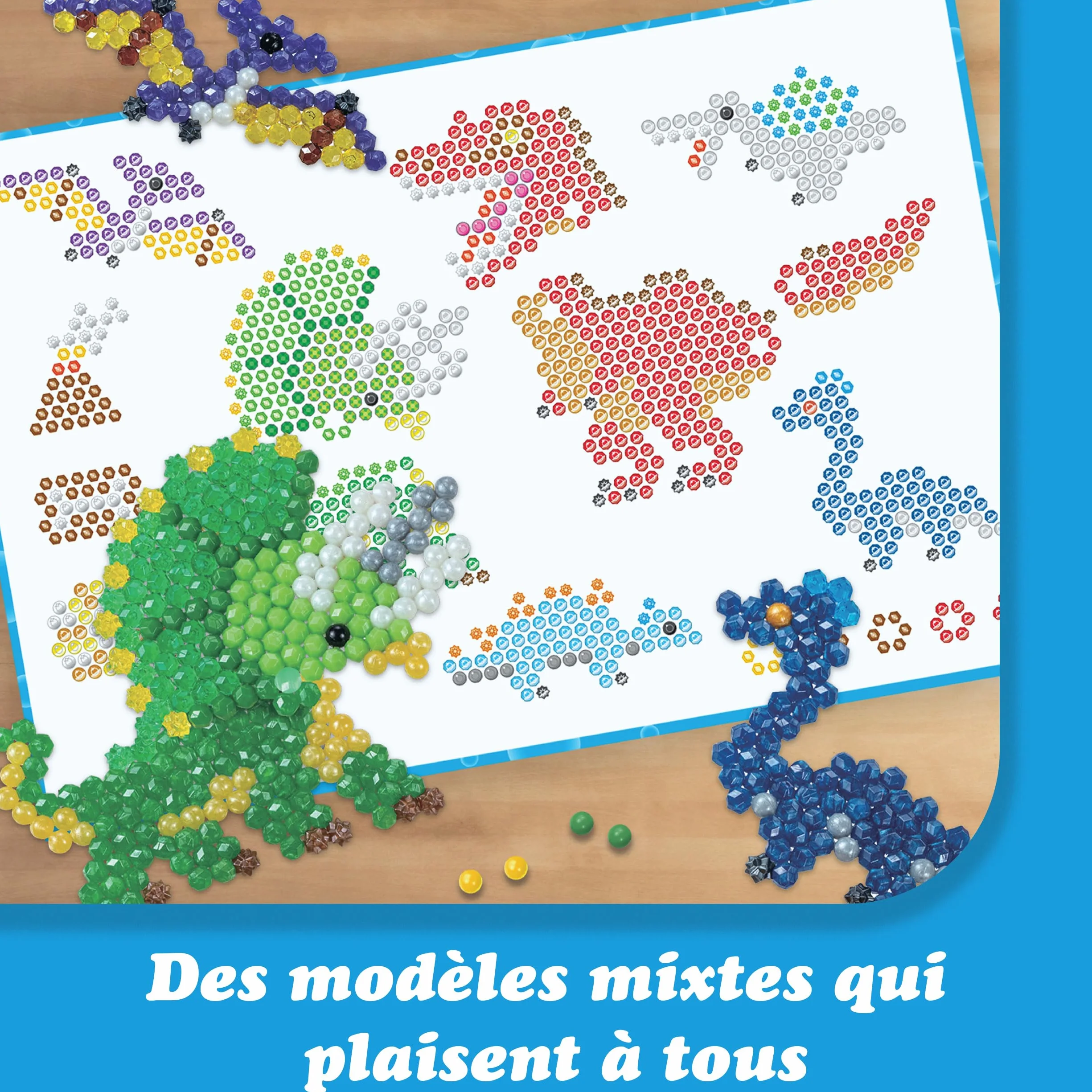 Aquabeads La Terre des Dinosaures Kit de Perles à l'Eau - Jouet Enfant 4 Ans+ 31994