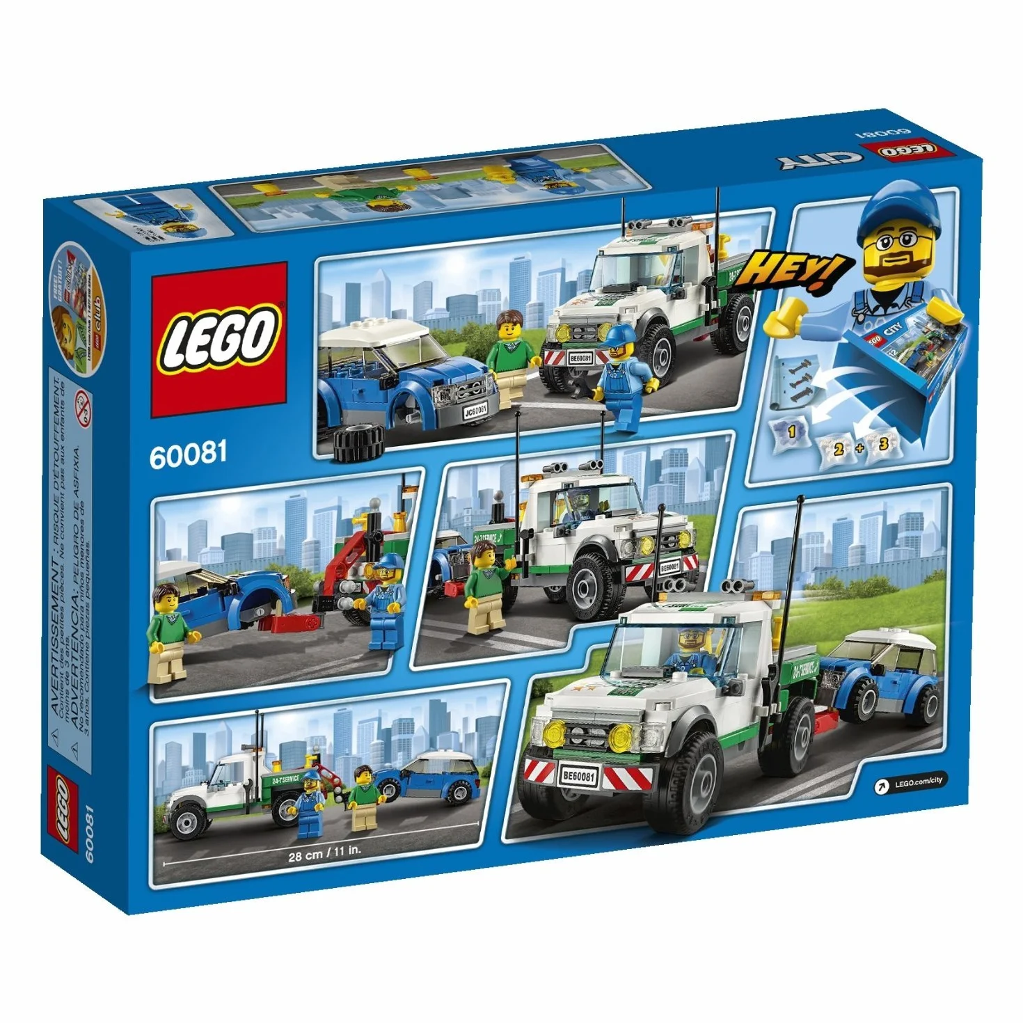 Lego City Le Pick Up dépanneuse 60081