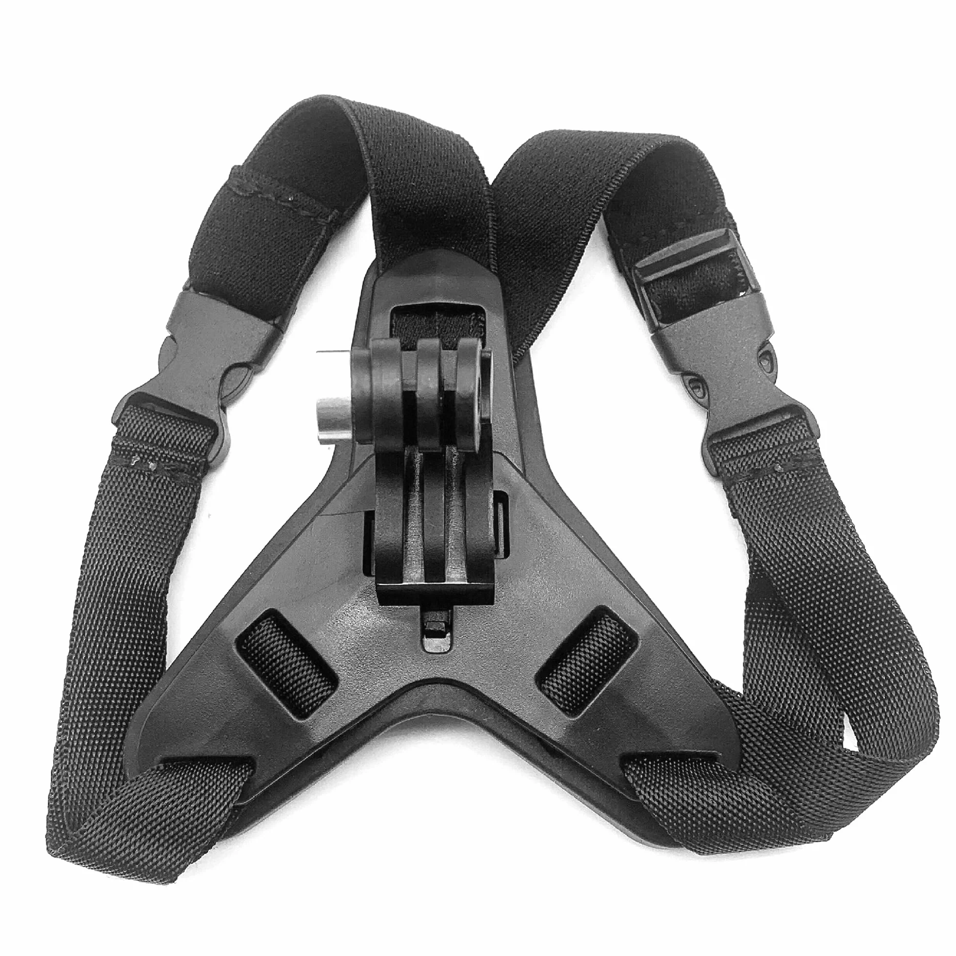 Support pour casque de moto menton avec vis pour GoPro Hero 13/12/11/10/9/8/7/6/5/4/3, Osmo Action, Noir