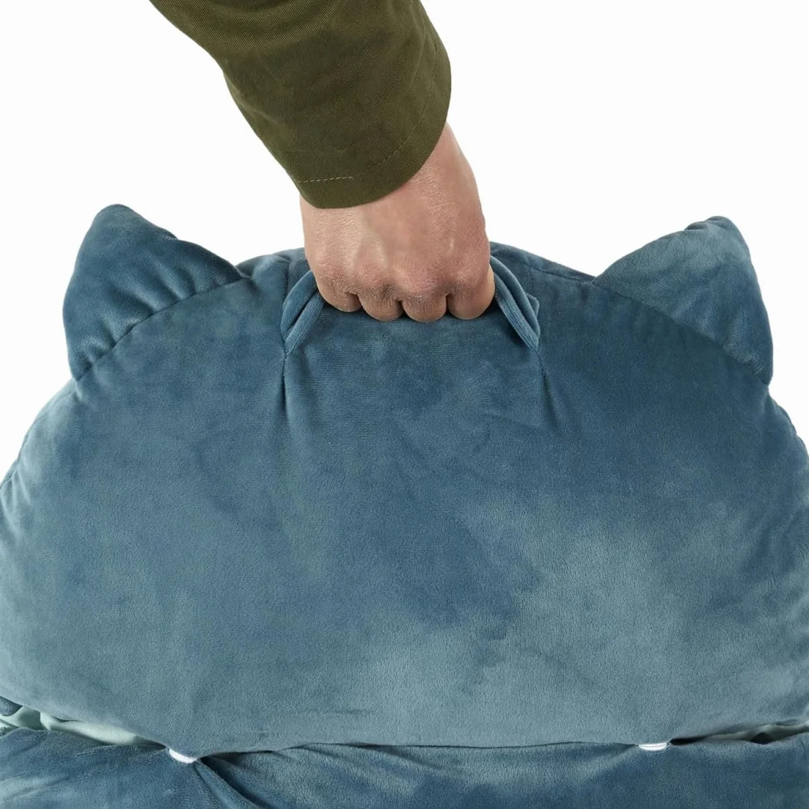Sac de Couchage Convertible Loup 50x130cm Bleu Paris Prix