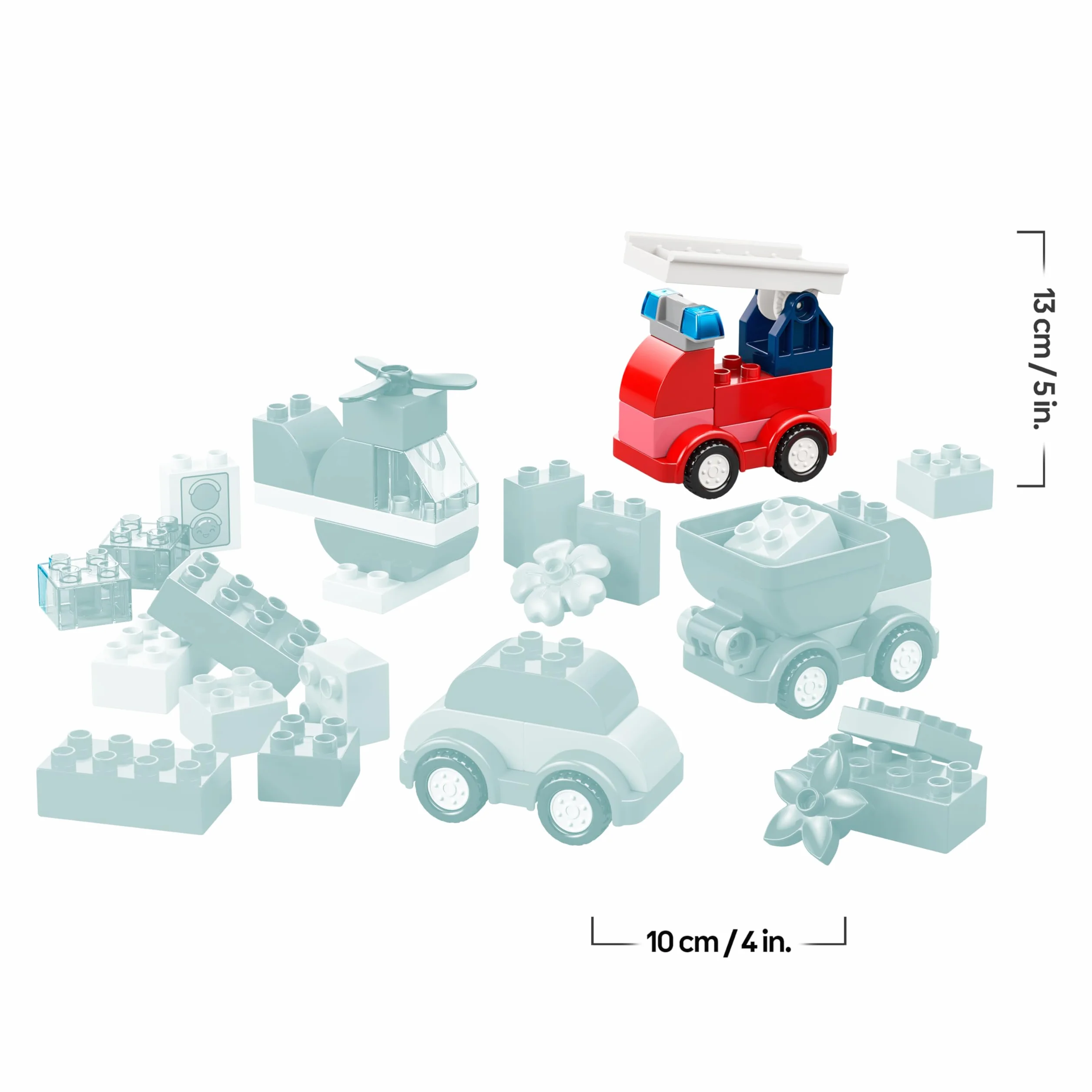 LEGO Duplo My First Les Véhicules Créatifs Jouet Éducatif Tri des Couleurs Voiture Camion 10474