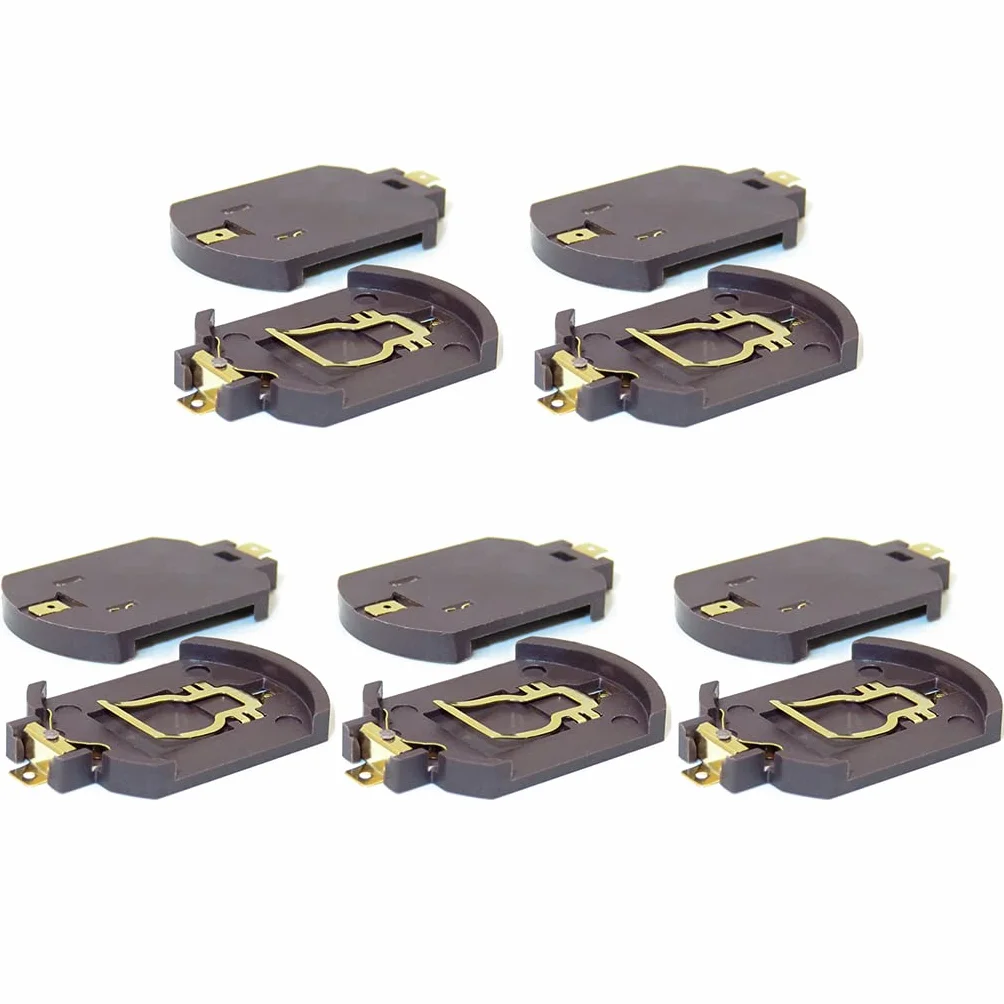 Lot de 10 organiseurs de Piles CR2016 Support de Piles Bouton 3 V