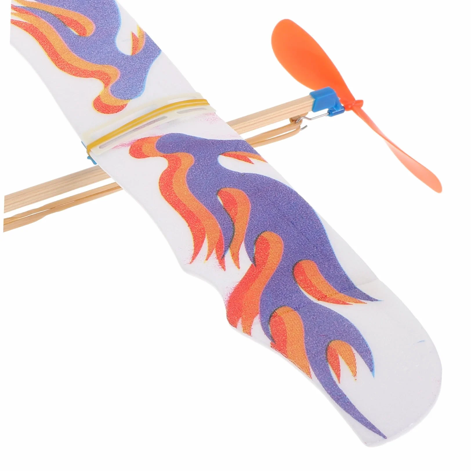 Maquettes Avions à Élastique à Monter Soi-même en Plastique 6pcs