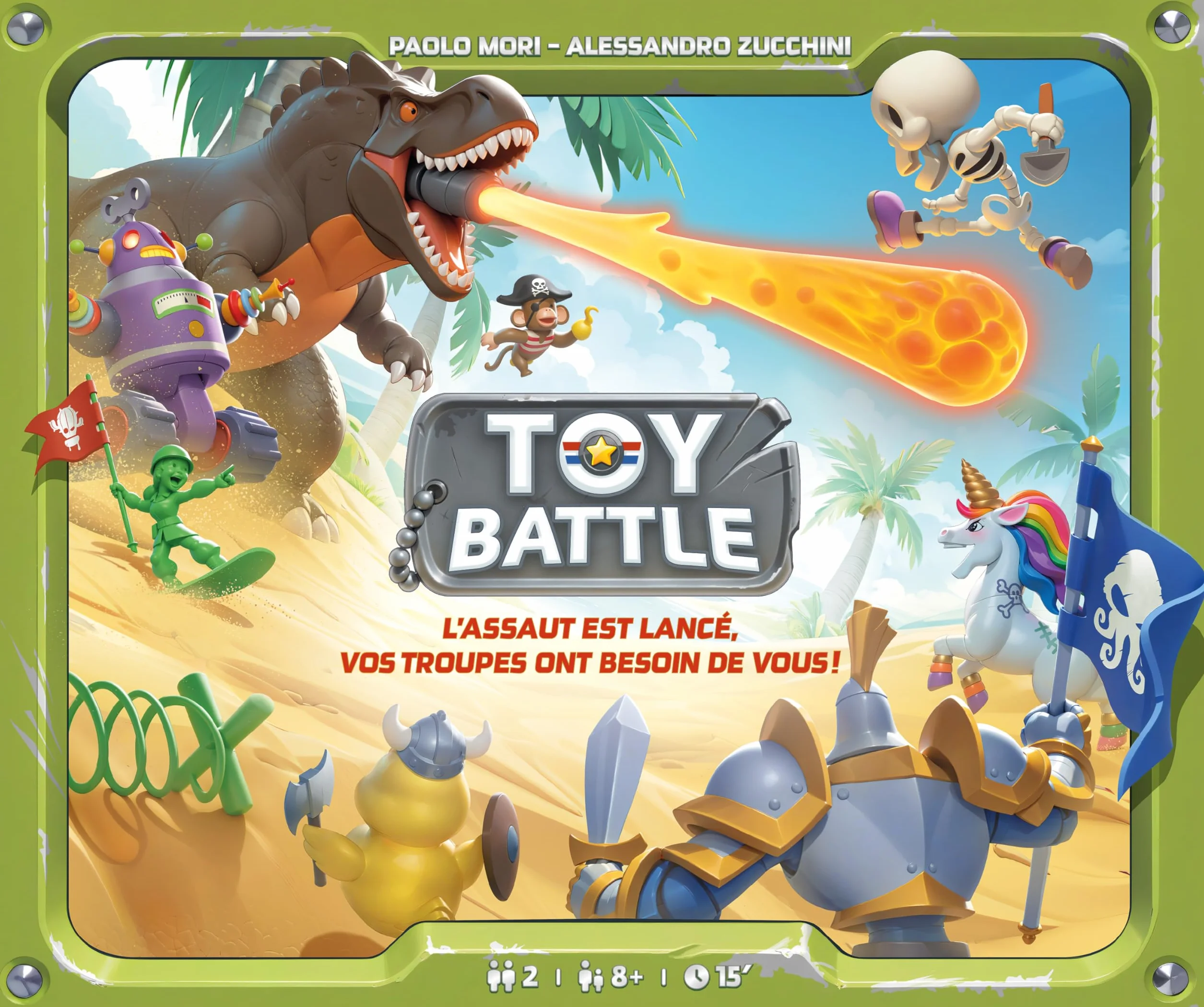 Asmodee Toy Battle AS d'or 2026 : Jeux de l'année Repos Production Jeu de stratégie 2 Joueurs Version française