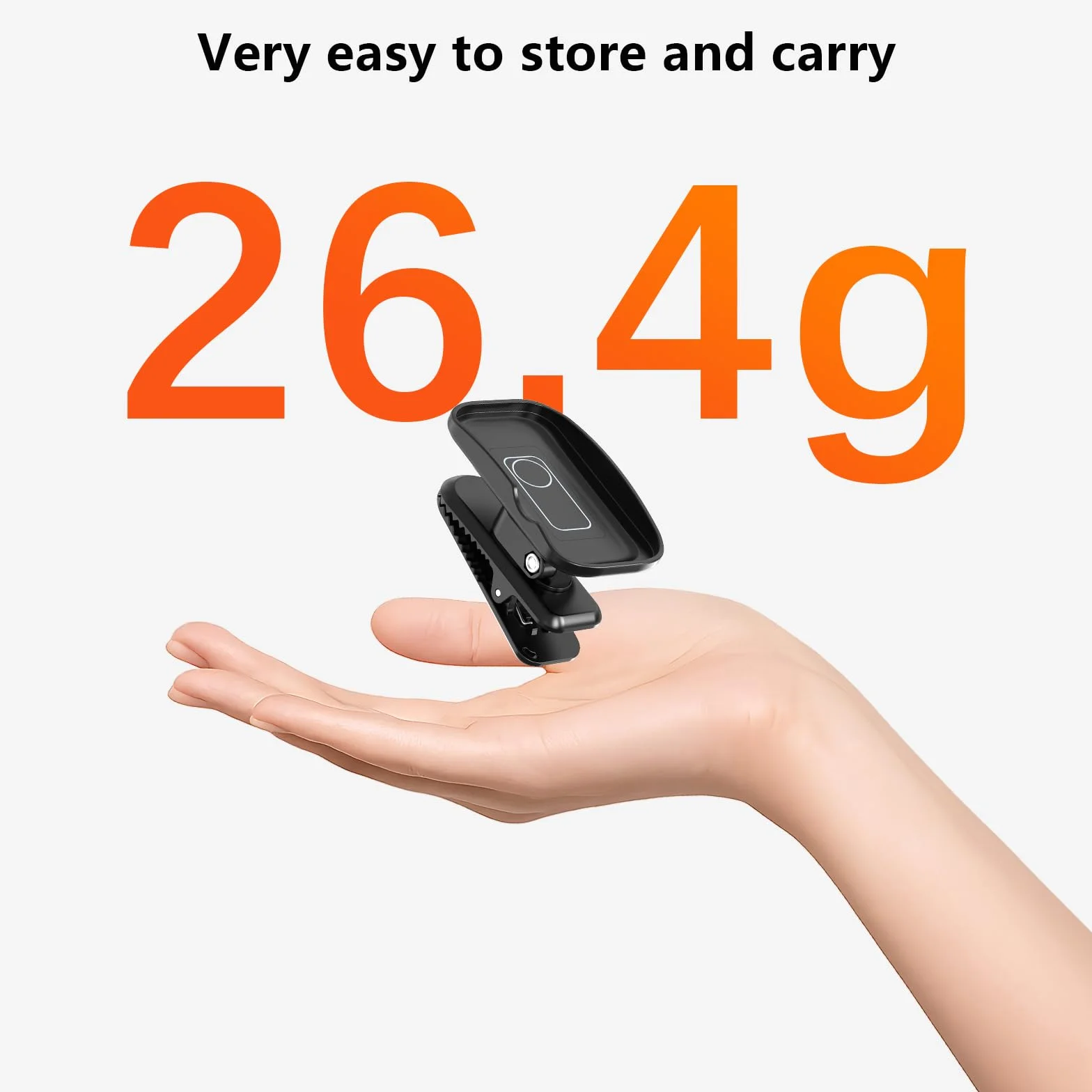 AMAZEAR Clip Support pour DJI Osmo Nano Accessoires, Clip Multifonctionnel Magnétique Ajustable 360° pour Cyclisme