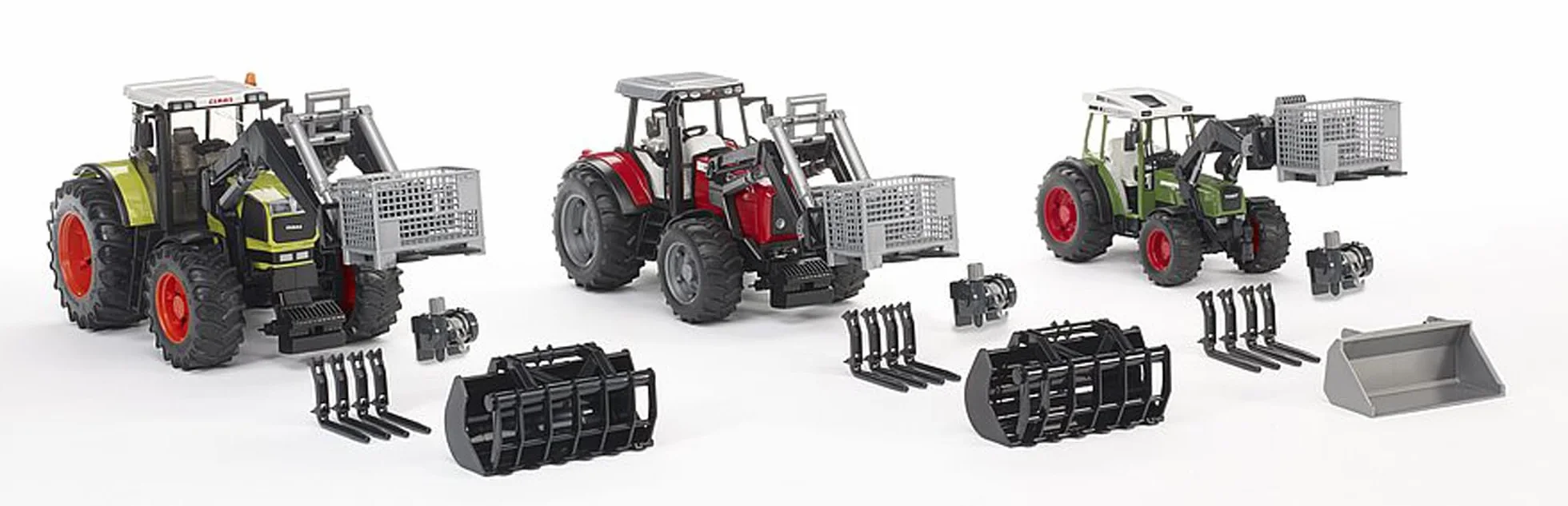Bruder 02318 Palette grillagée treuil fourches chargeur frontal accessoires tracteur