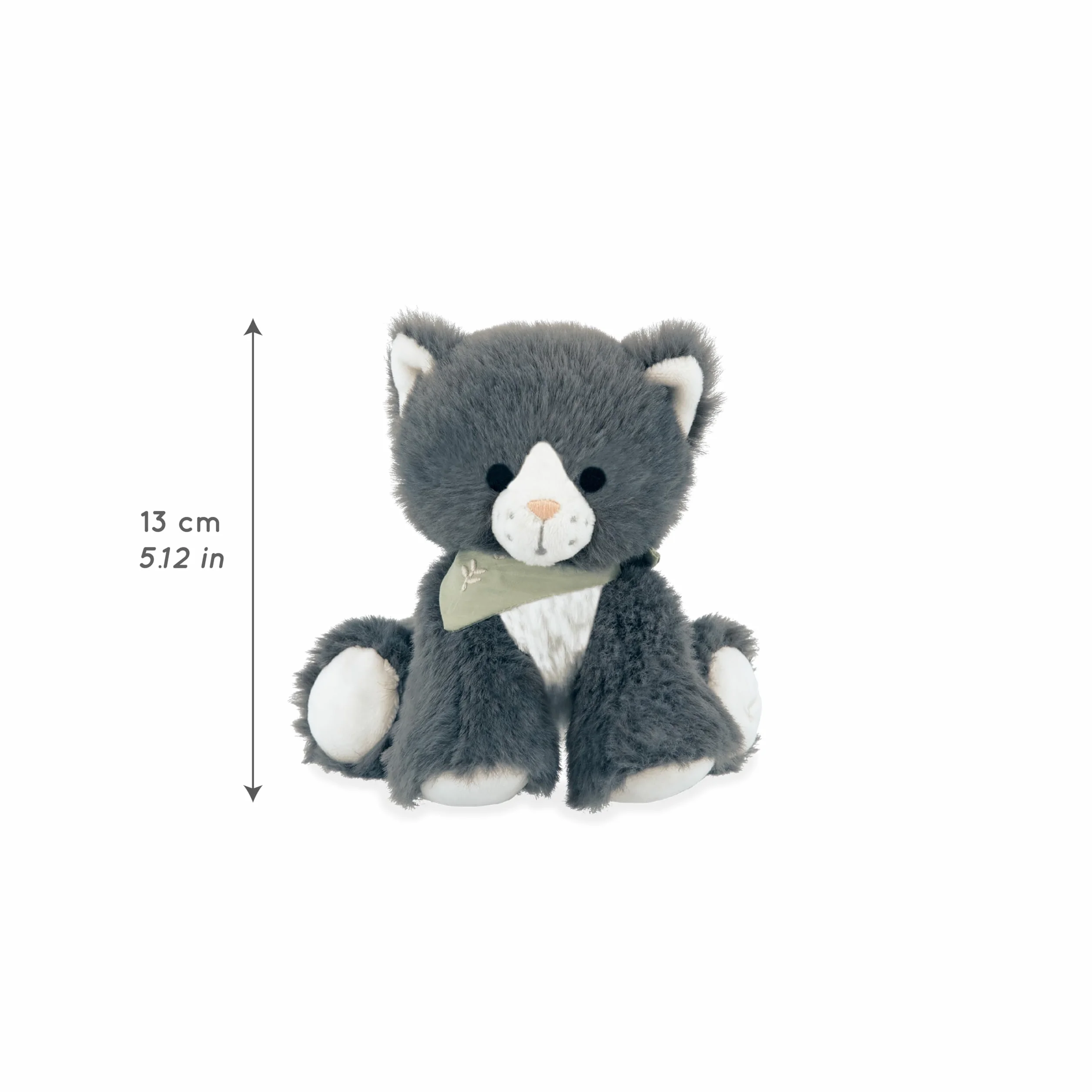 KALOO Les Amis Peluche Bébé Chamallow Le Chat 13 cm Boîte Cadeau
