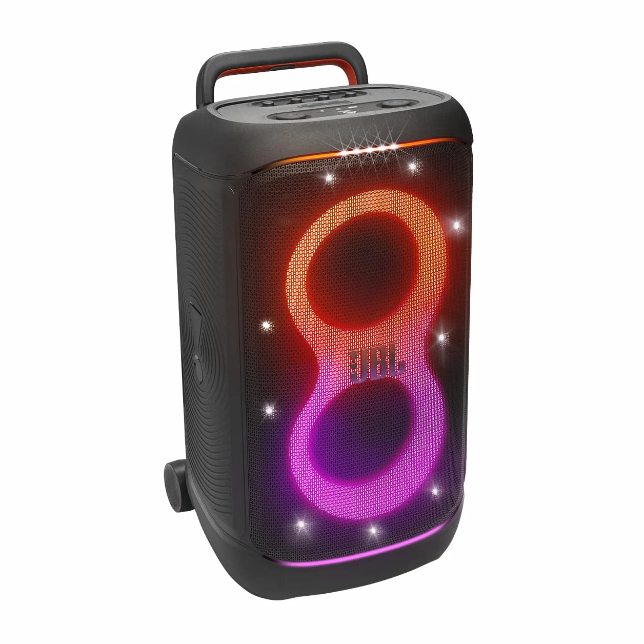 JBL Partybox 520 Enceinte Bluetooth sans Fil IPX4 Noir 15h Autonomie Spectacle Lumineux AI Sound Boost