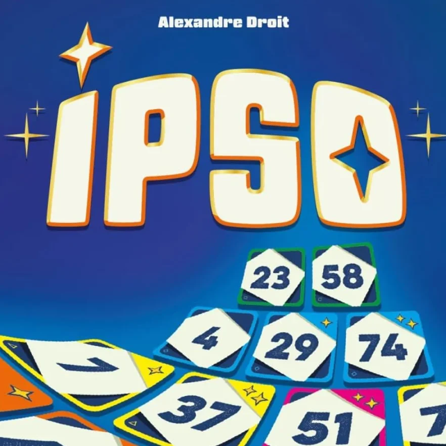 GIGAMIC IPSO Jeu de Cartes dès 7 Ans 2-6 Joueurs 15 Min Version Française
