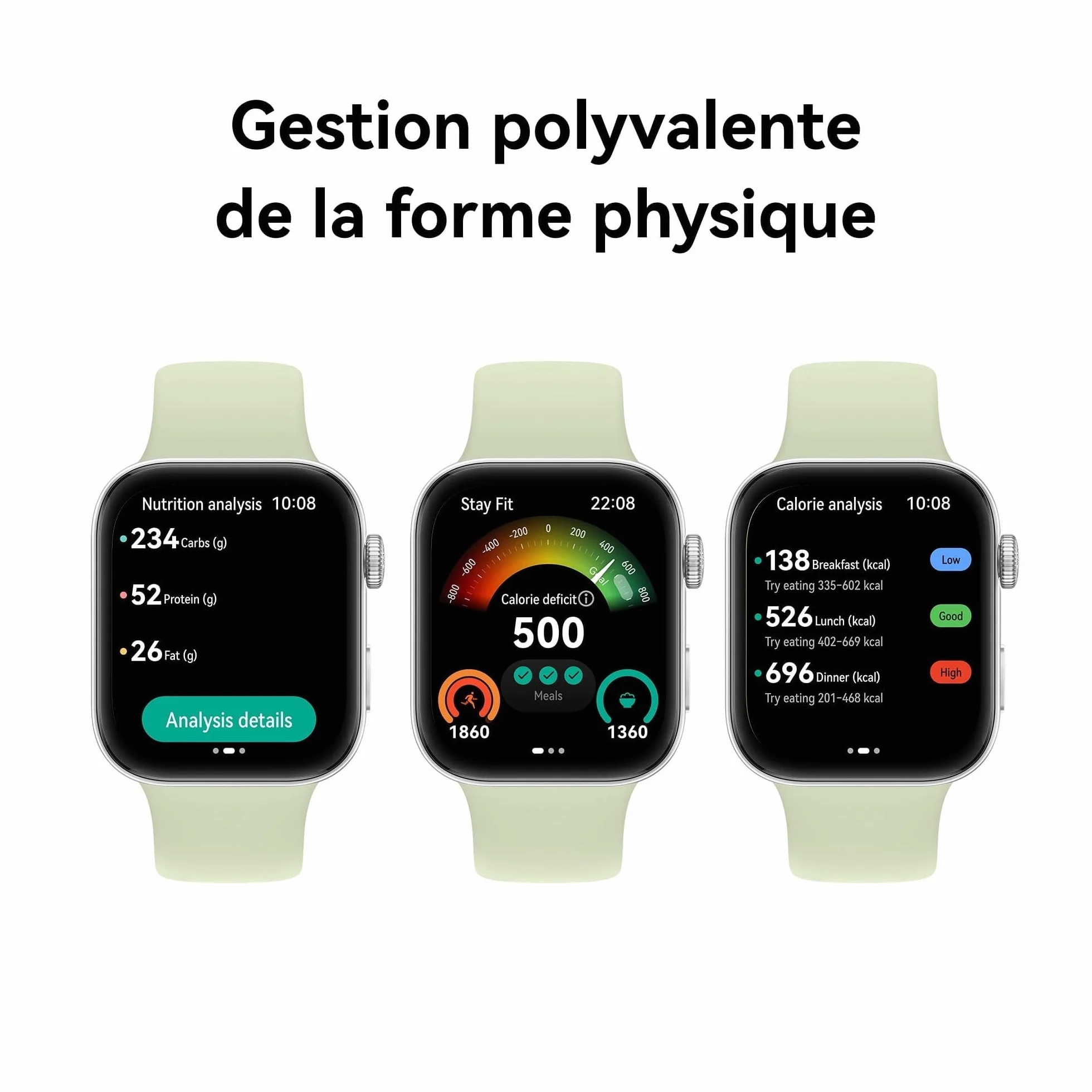 HUAWEI Watch FIT 3, Écran AMOLED 1,82", Design Ultra-Fin, GPS, Noir