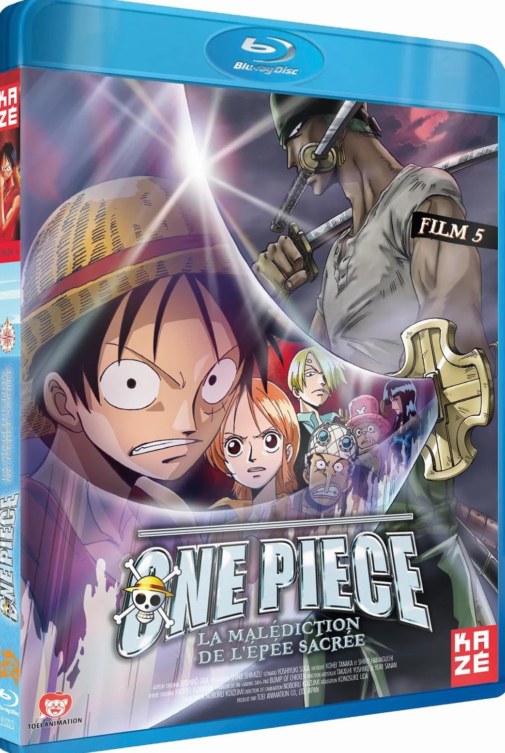 One Piece Le Film 5 La Malédiction de l'épée sacrée [Blu-ray]