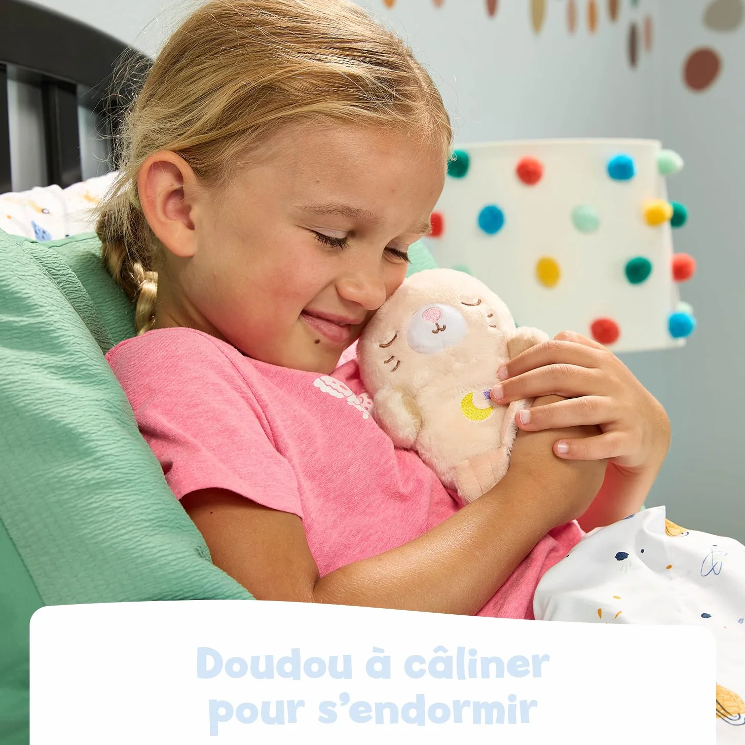 VTech LumiZen Beige Petite Peluche Phoque Doudou Veilleuse Musicale Bébé Nomade Enfant Lumineuse Cadeau Naissance