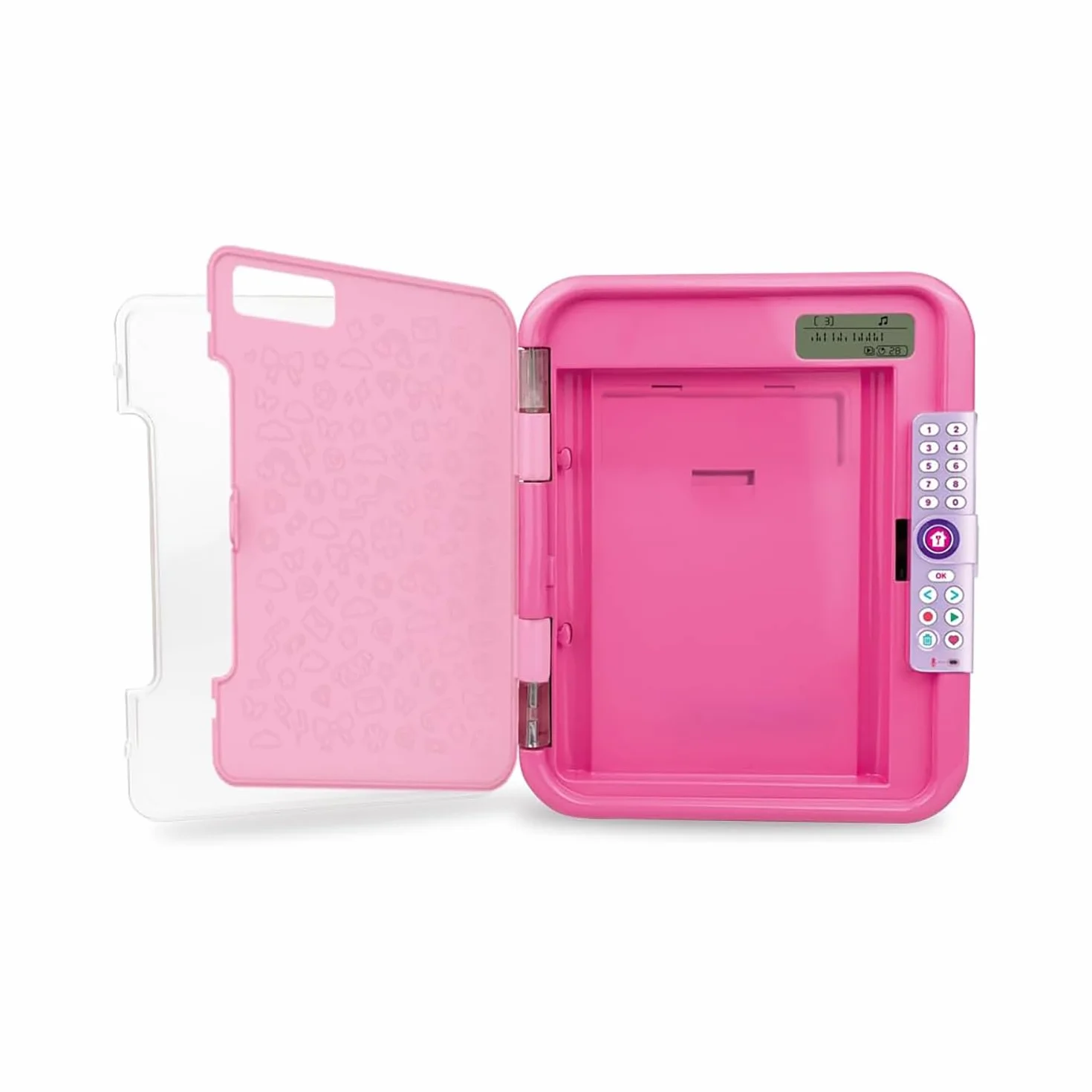 VTech KidiSecrets 365 Journal Secret Vocal Interactif pour Filles avec Enregistreur, Écran LCD et Code Secret, 5-12 Ans