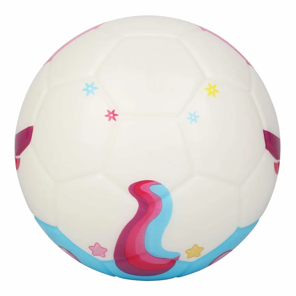 BORPEIN Mini-ballon de football en mousse douce avec motif animaux forêt pour enfants 15,2 cm