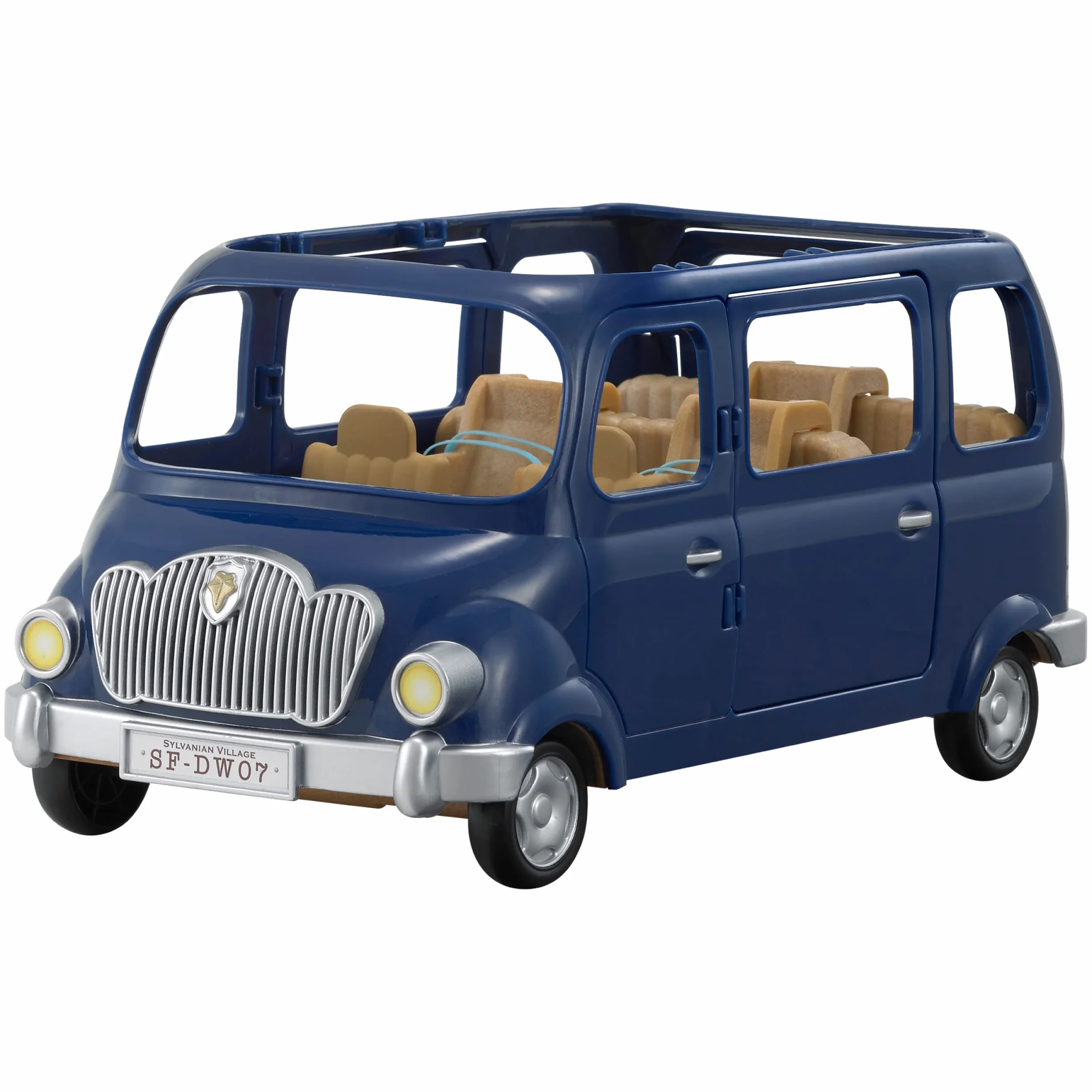 Sylvanian Families Le monospace 7 places Set + de 10 accessoires Véhicule jouet enfant 3 ans et +
