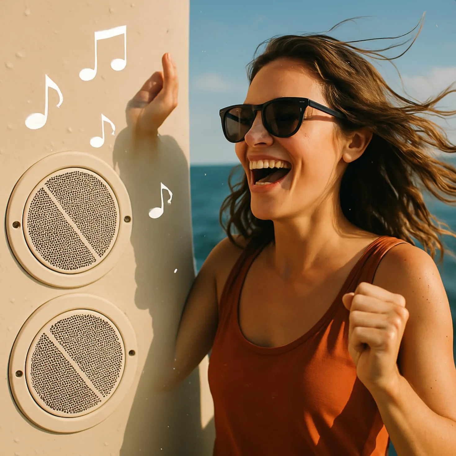 Diffusori da Incasso 20W RMS 100W Potenza Musicale per Ambienti Umidi, Confezione da 2