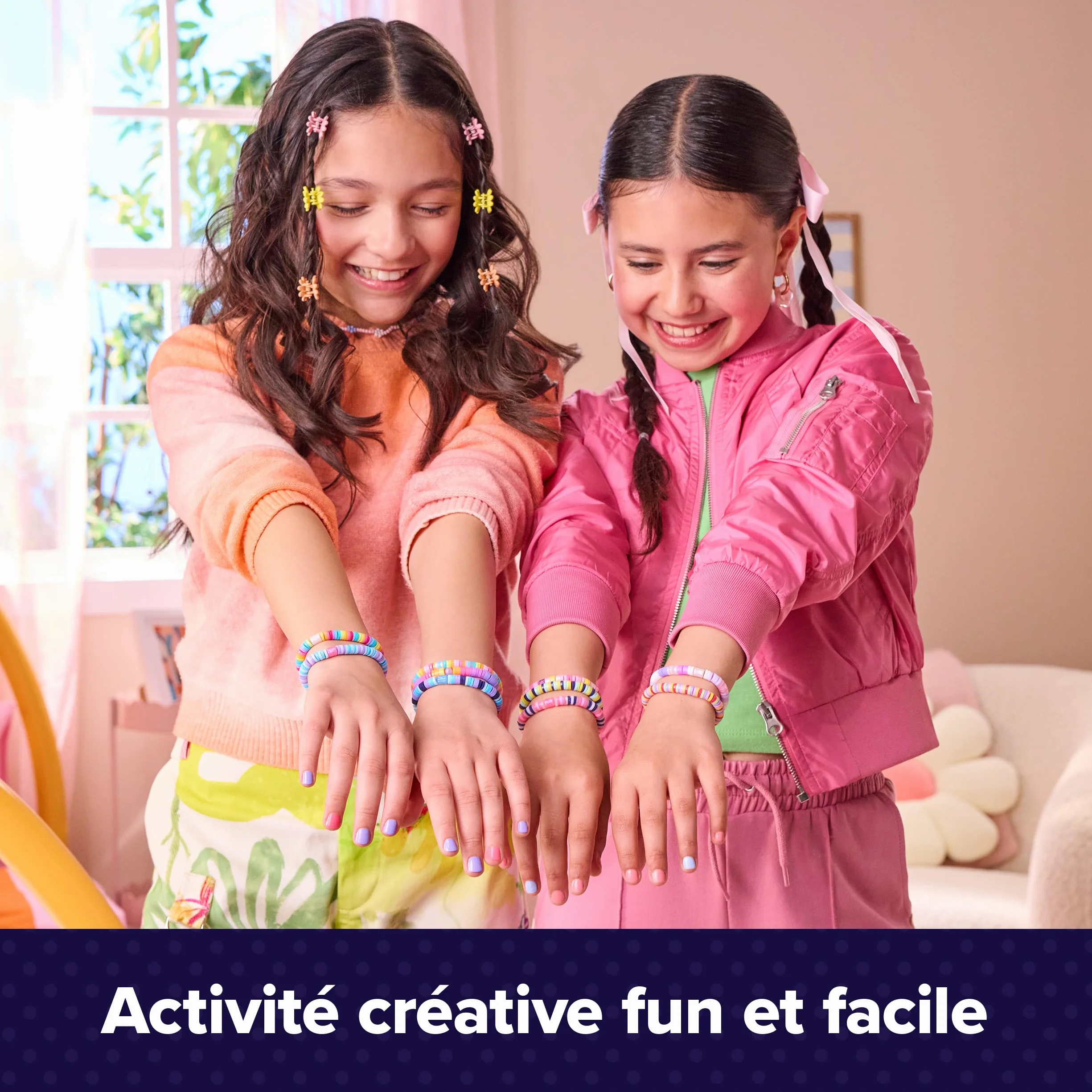 Cool Maker Atelier À Bracelets Heishi Machine Kit Bracelet Amitié 1 220 Perles Stylo À Perles Loisir Créatif Enfant 7 Ans Et +