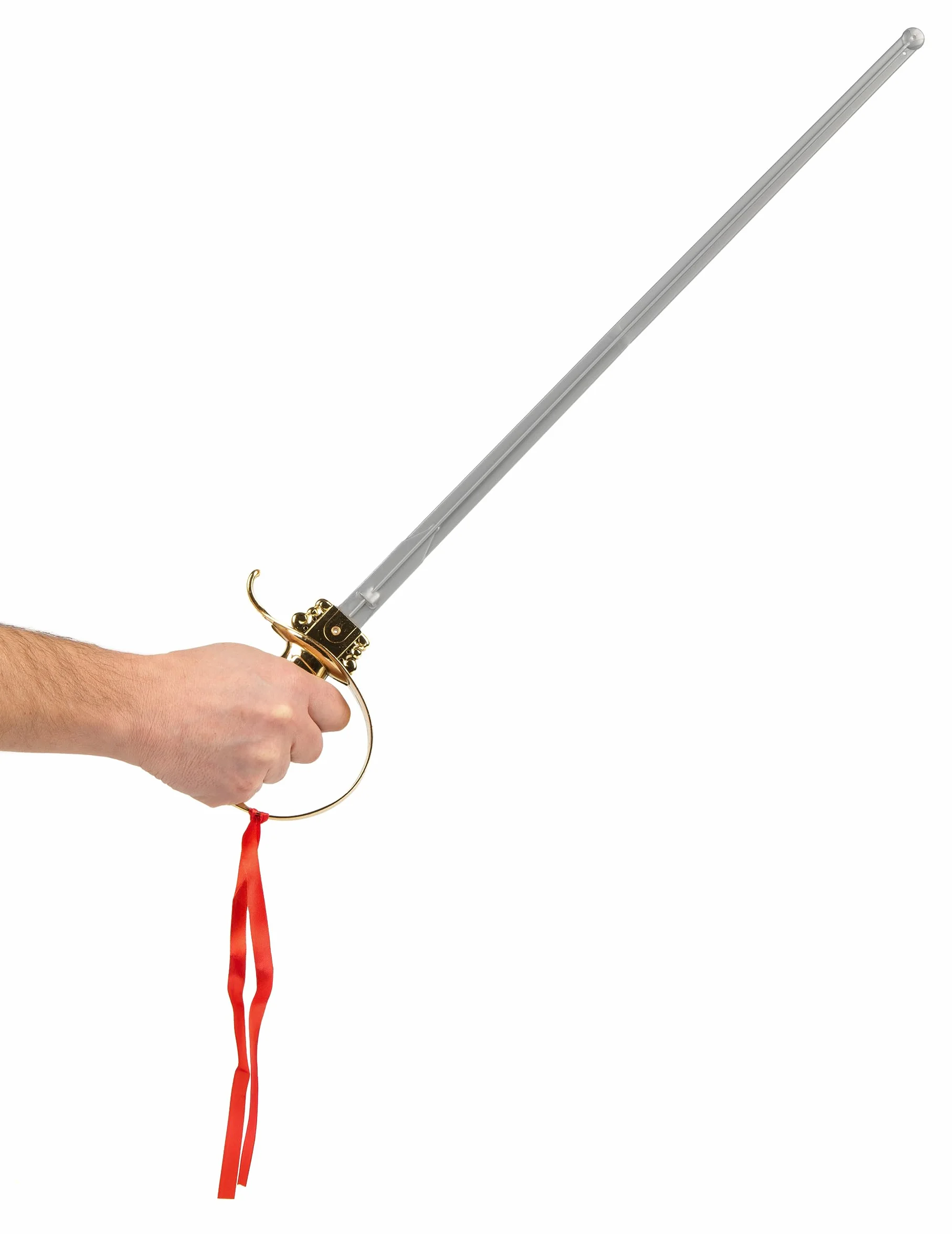 Sabre républicaine manche doré 66 cm avec étui adulte carnaval