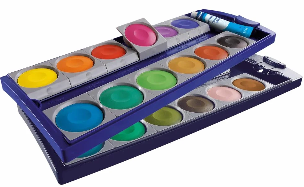 Pelikan 720631 Boîte de Peintures 24 Couleurs