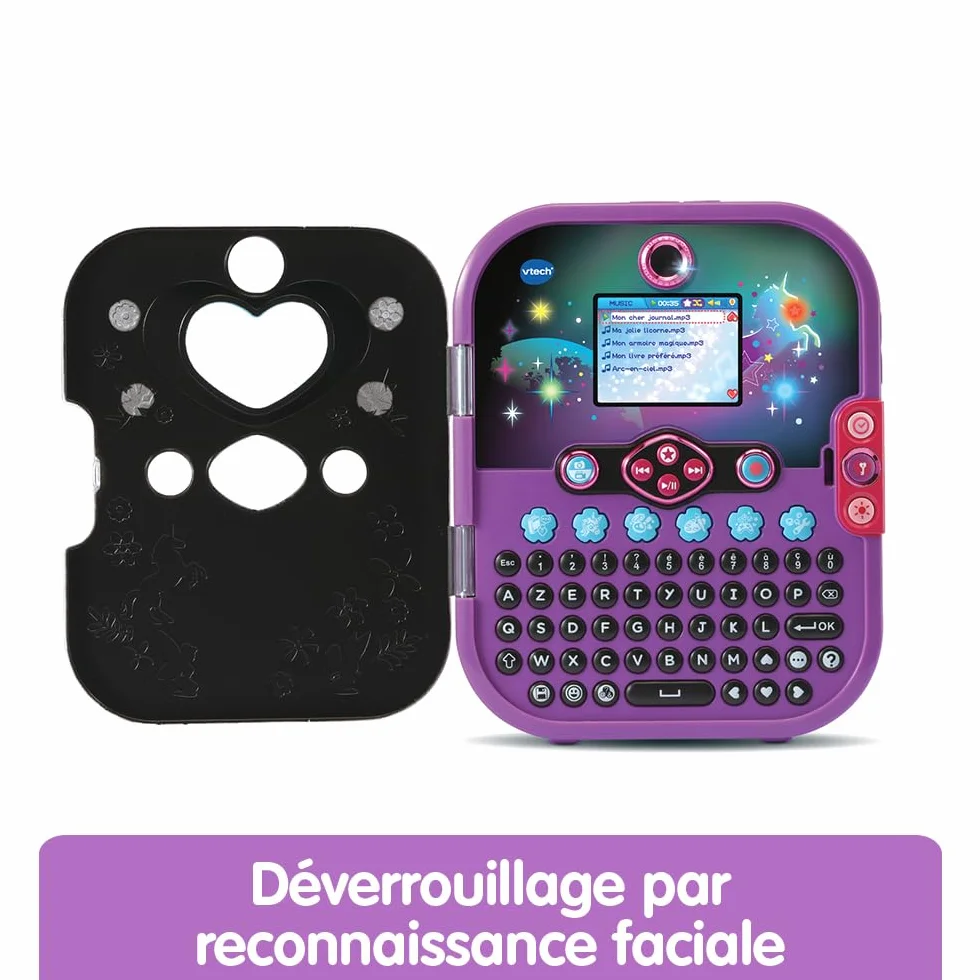 Vtech Kidisecrets Selfie Music 2.0 Journal intime électronique Noir