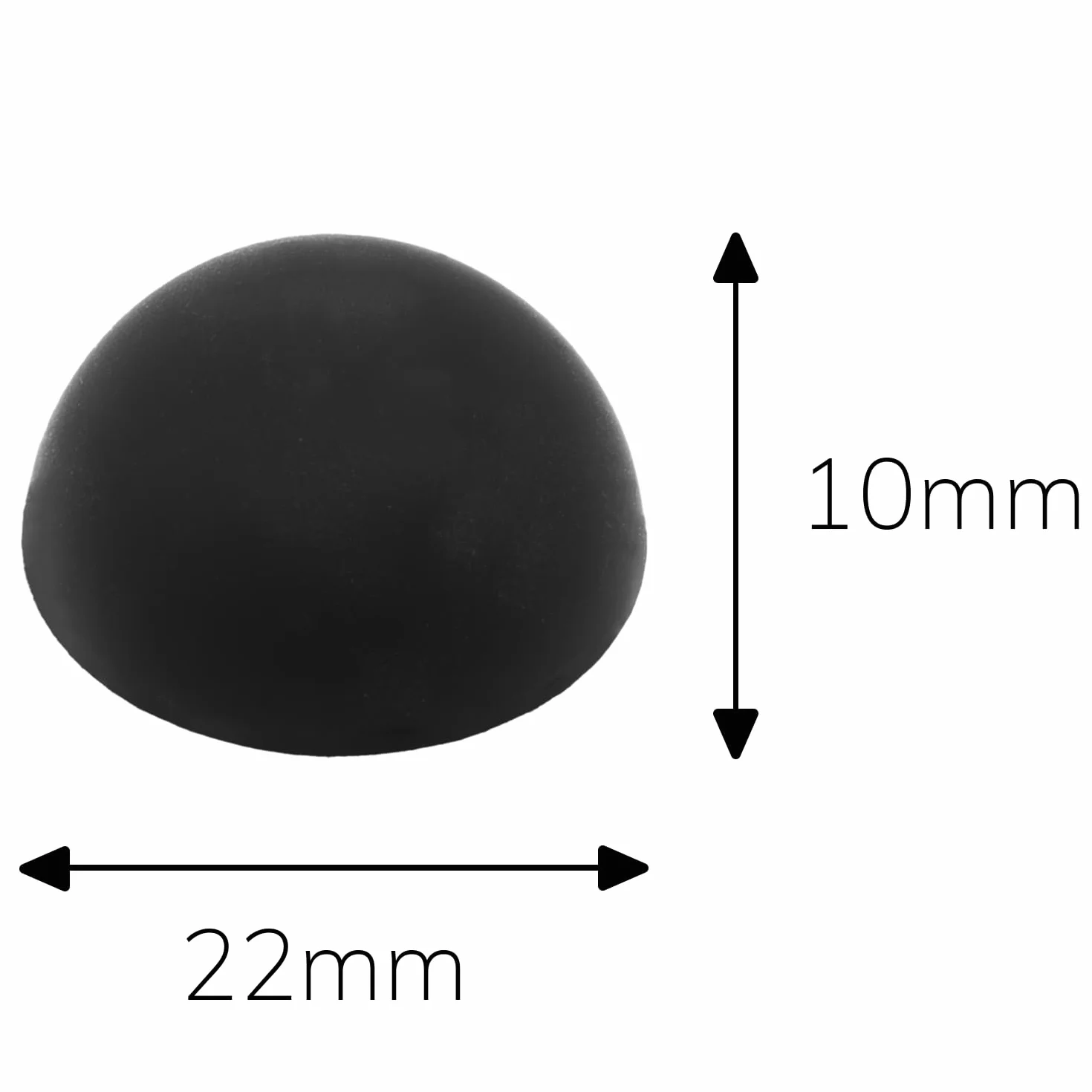 Oehlbach One for All Amortisseur Absorbeur de Résonance 4 Pièces Noir
