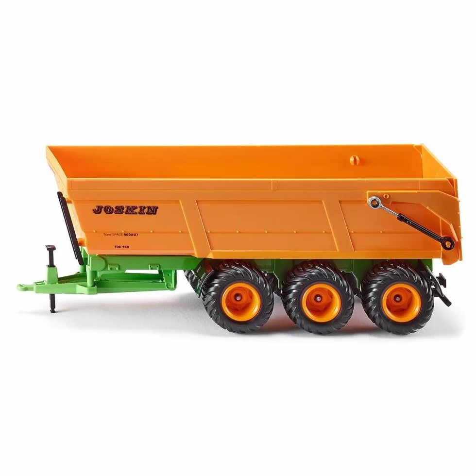 SIKU 2892 Benne à Trois essieux Joskin 1:32 Orange Métal Plastique Bac basculant