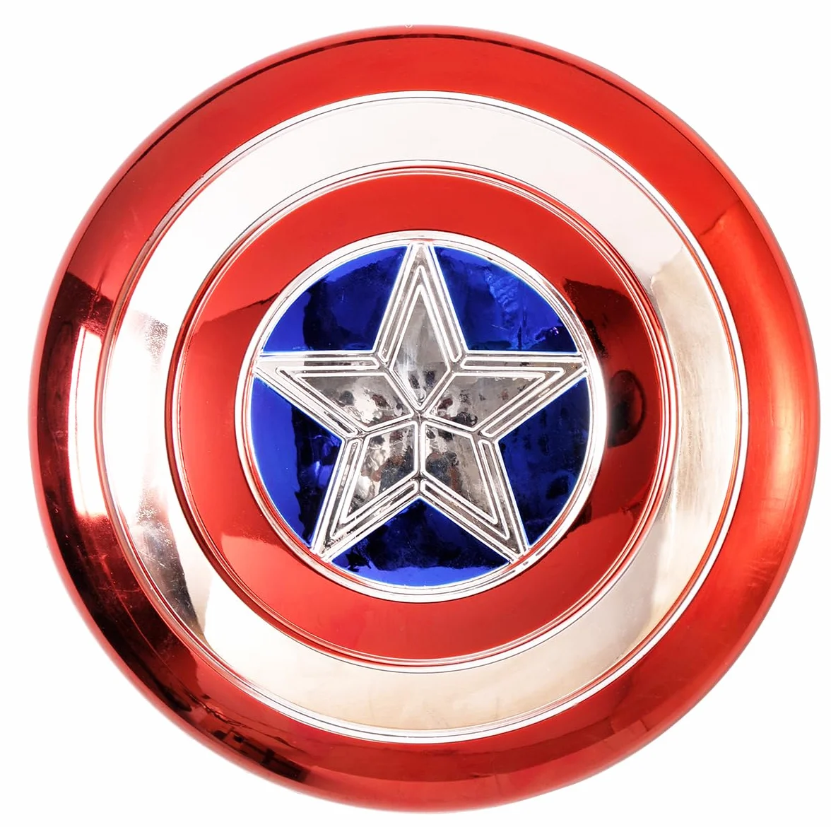 RUBIE'S AVENGERS Bouclier en plastique metallisé Captain America 30 cm