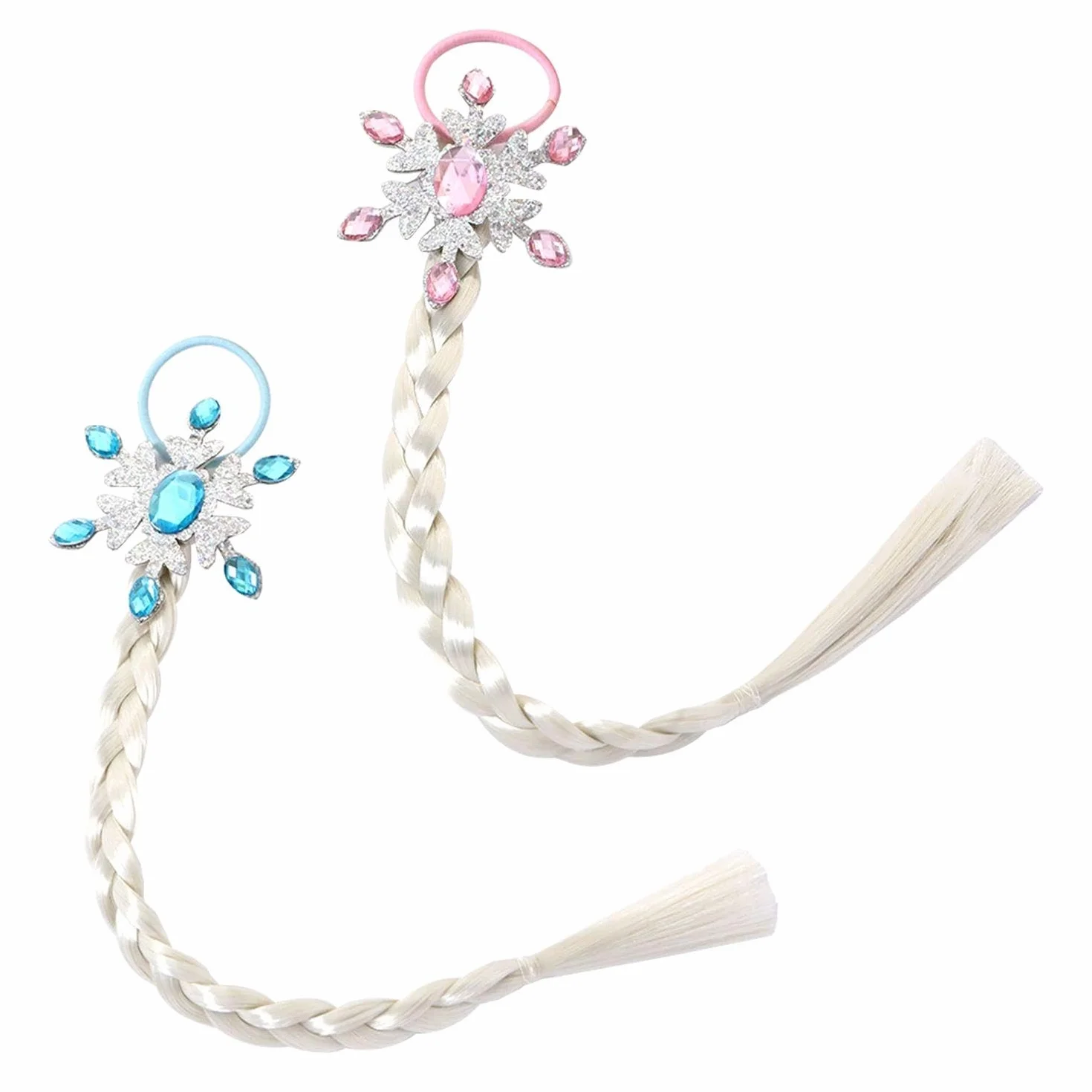 Tresses De Perruque Pour Enfants, Accessoires Cheveux Créatifs, Queues De Cheval Amusantes