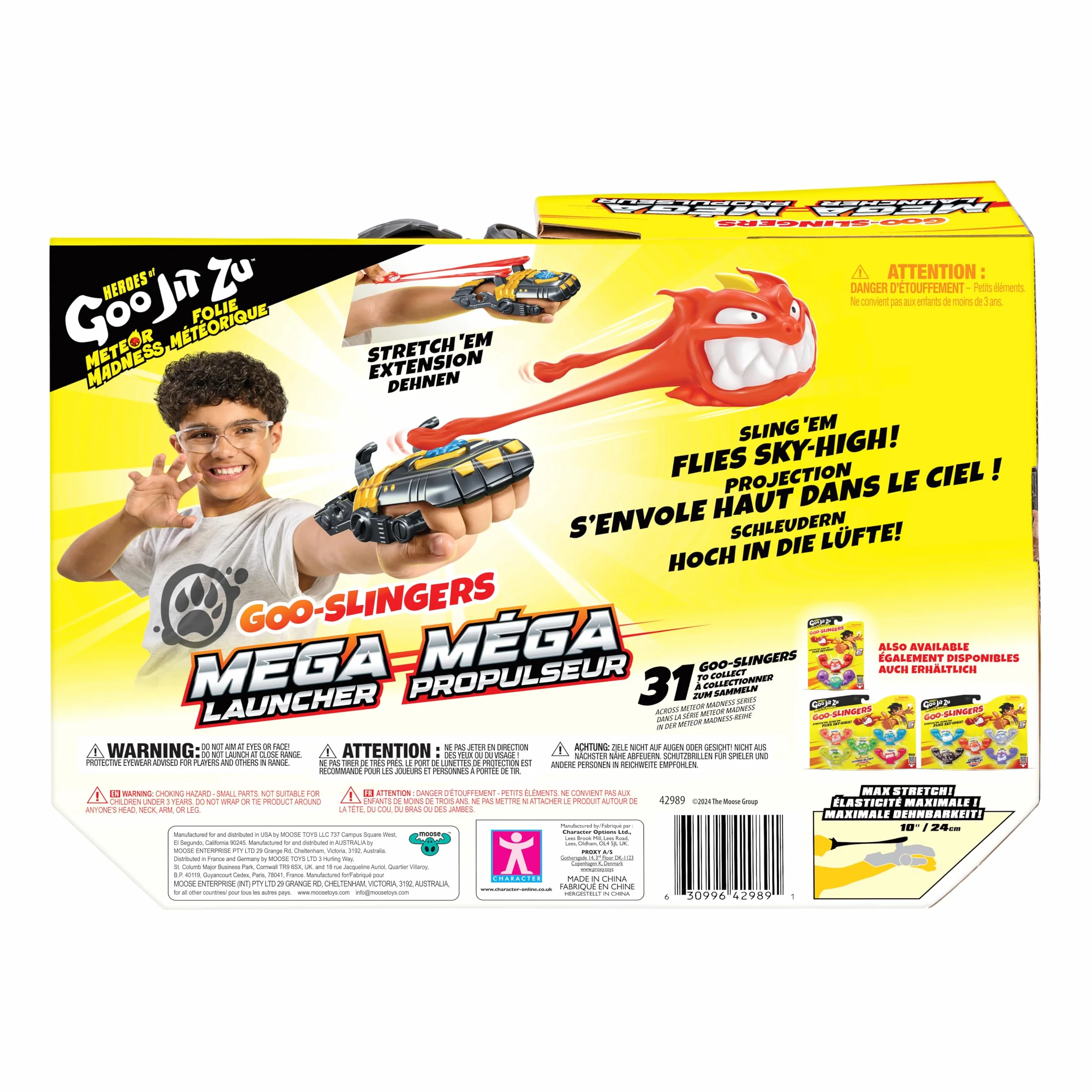Heroes of Goo JIT Zu Meteor Madness Goo Slingers Mega Launcher Extension Projection Confrontation 3 frondeurs visqueux