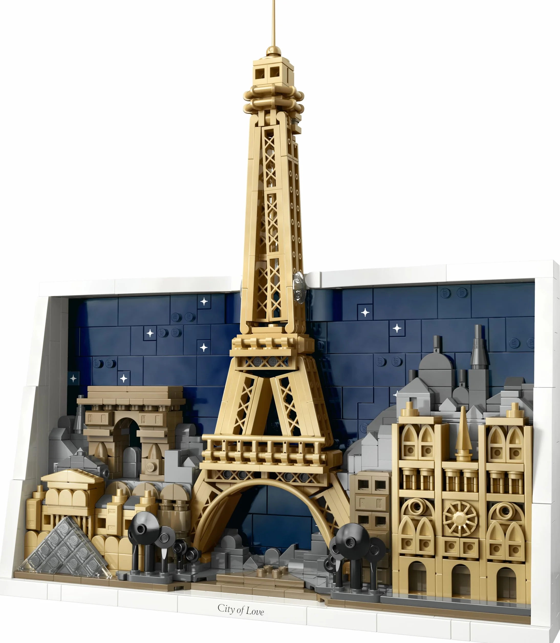 LEGO Architecture Paris 21064 Maquette Miniature Tour Eiffel Monuments Parisiens Décoration Intérieure