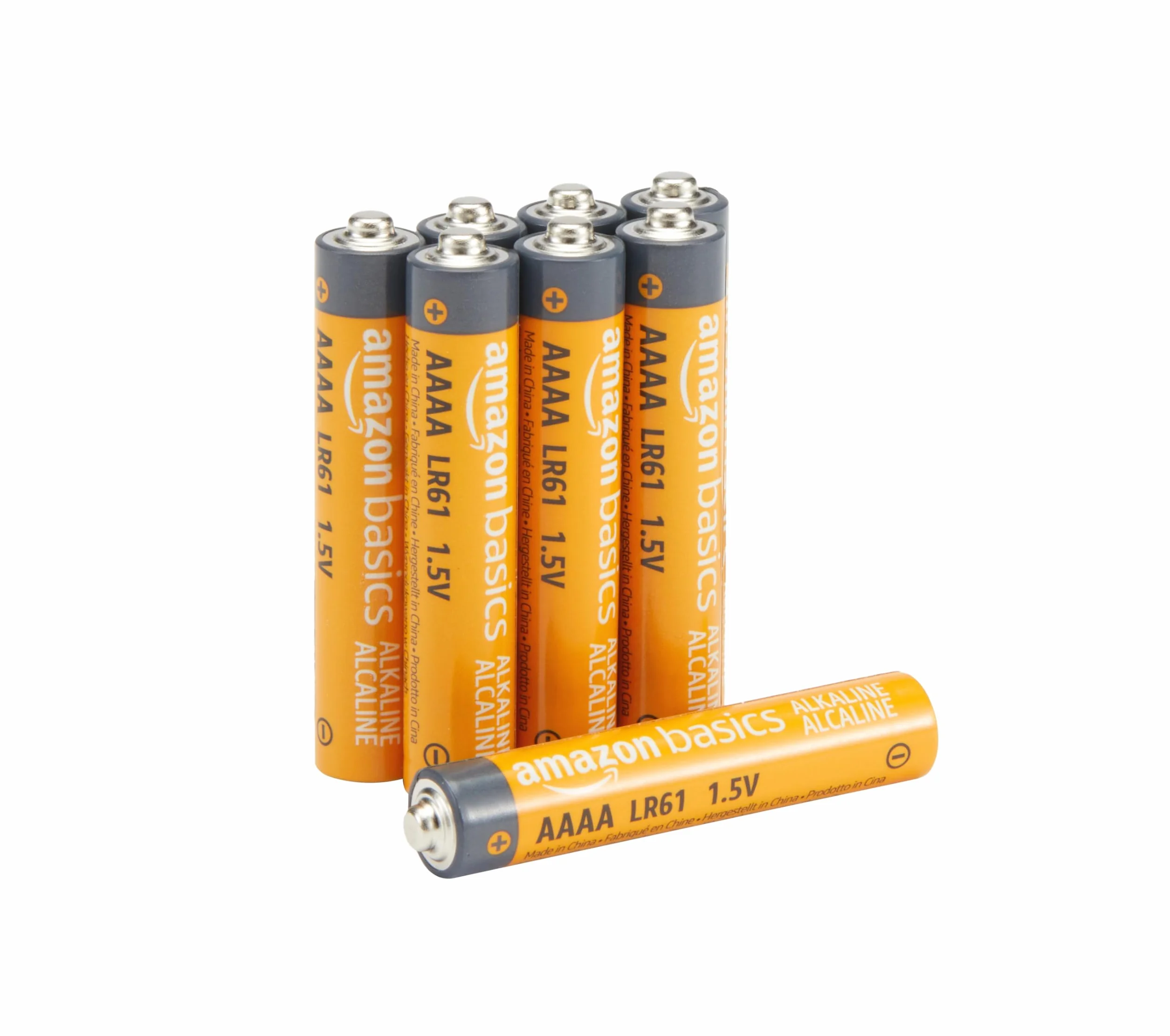 Amazon Basics Lot de 8 Piles alcalines AAAA 1,5 V