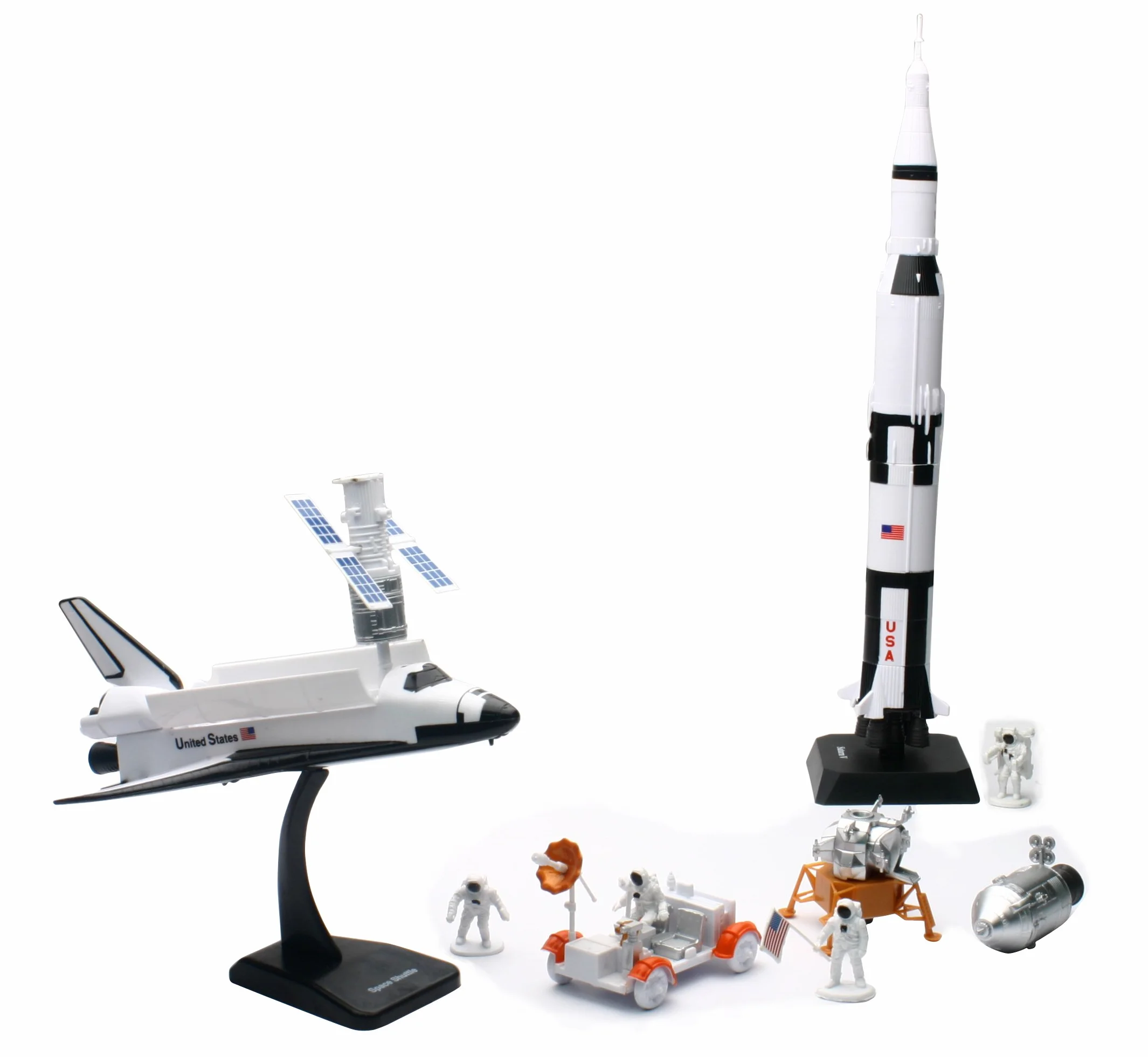 New Ray Coffret De L'Espace Vaisseaux Spatiaux Véhicule