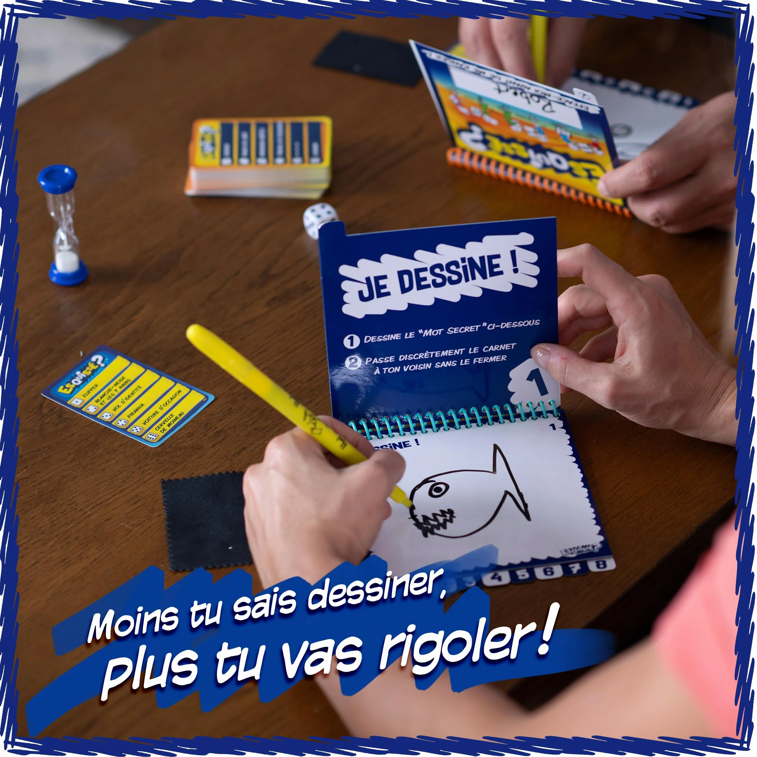 Goliath ESQUISSE 8 JOUEURS Jeu de Société pour Enfants dès 8 Ans - Dessin
